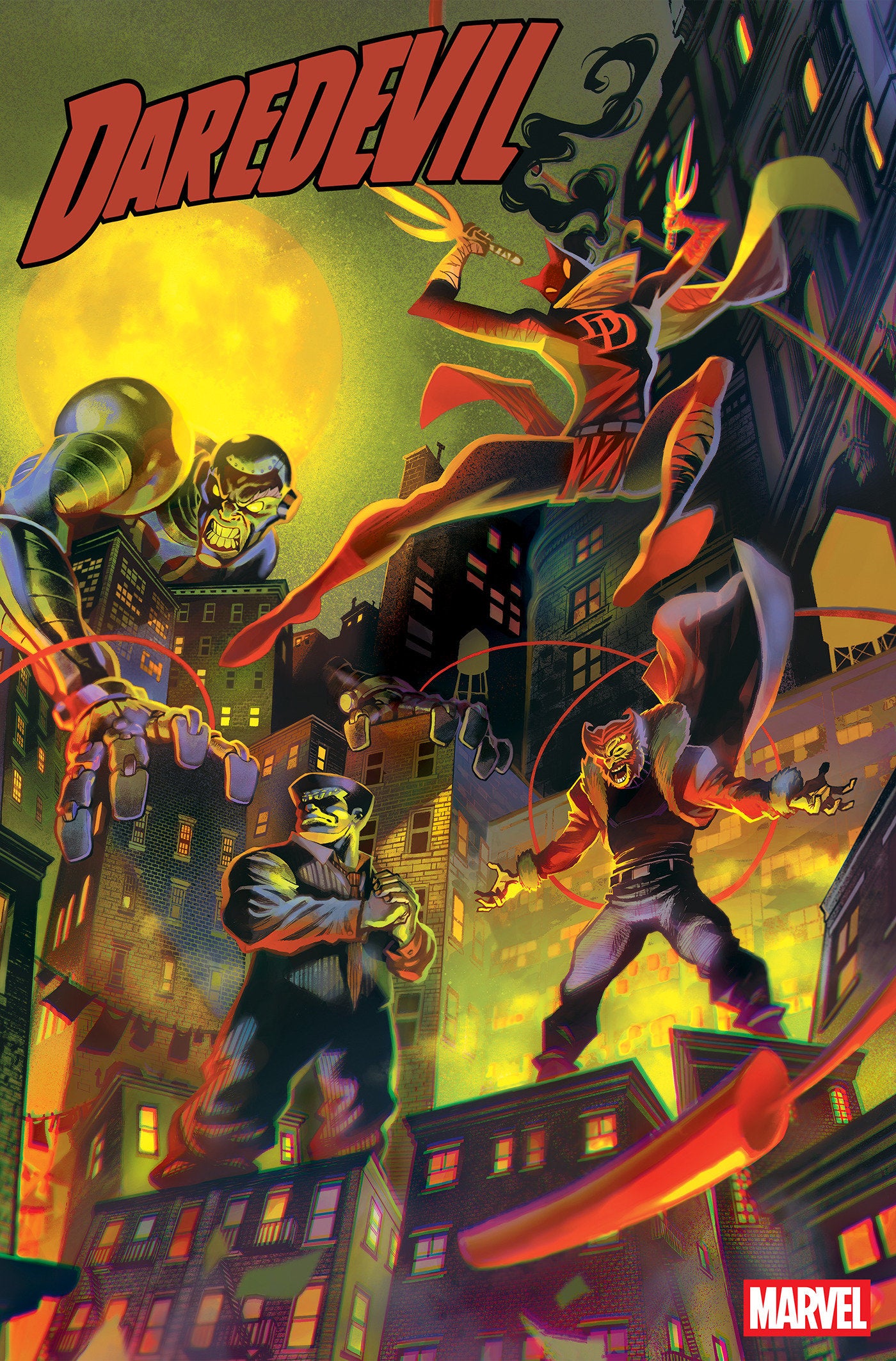 Daredevil #7 Flaviano 2 Part Connecting Variant