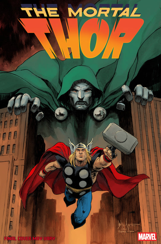Mortal Thor #8 Dave Wachter Doom Homage Variant