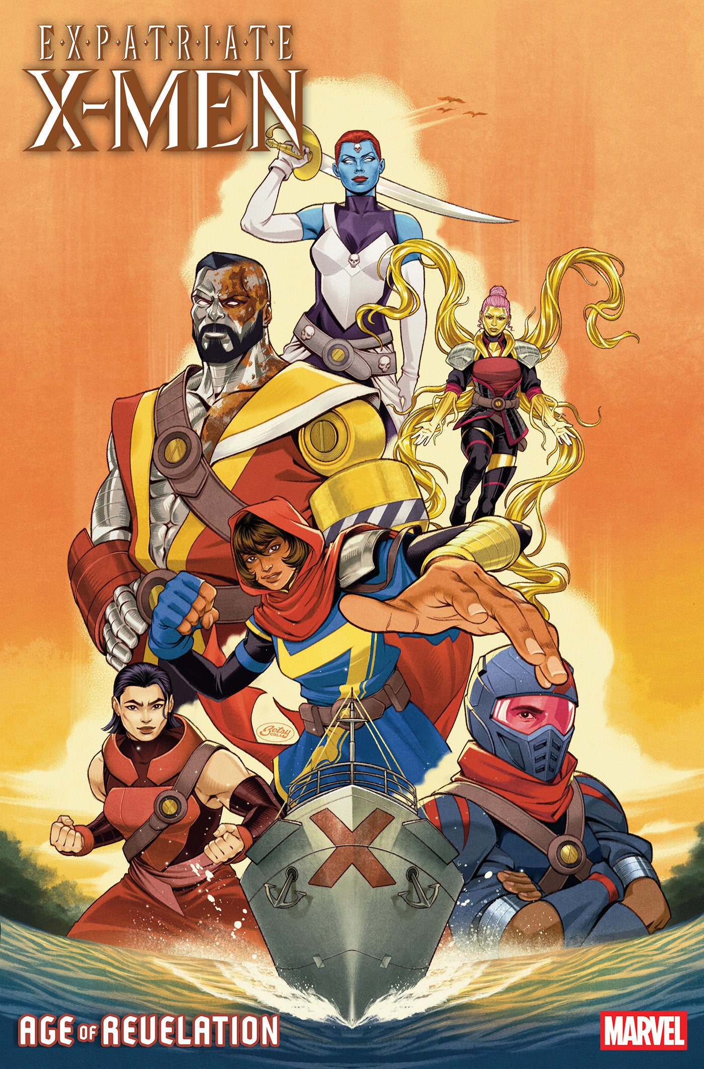 Expatriate X-Men #2 Betsy Cola Variant [AOR]