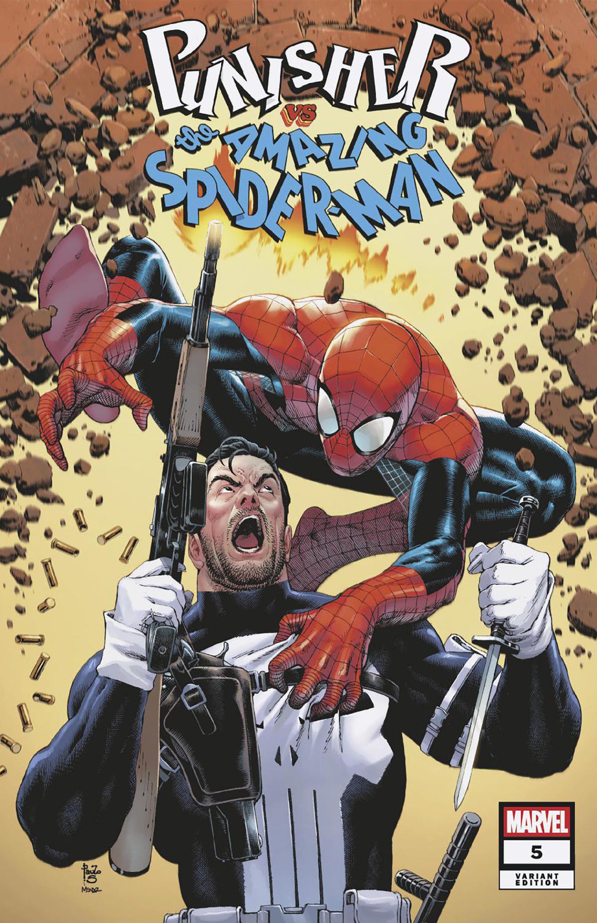 Punisher vs. Spider-Man #5 Paulo Siqueira Variant