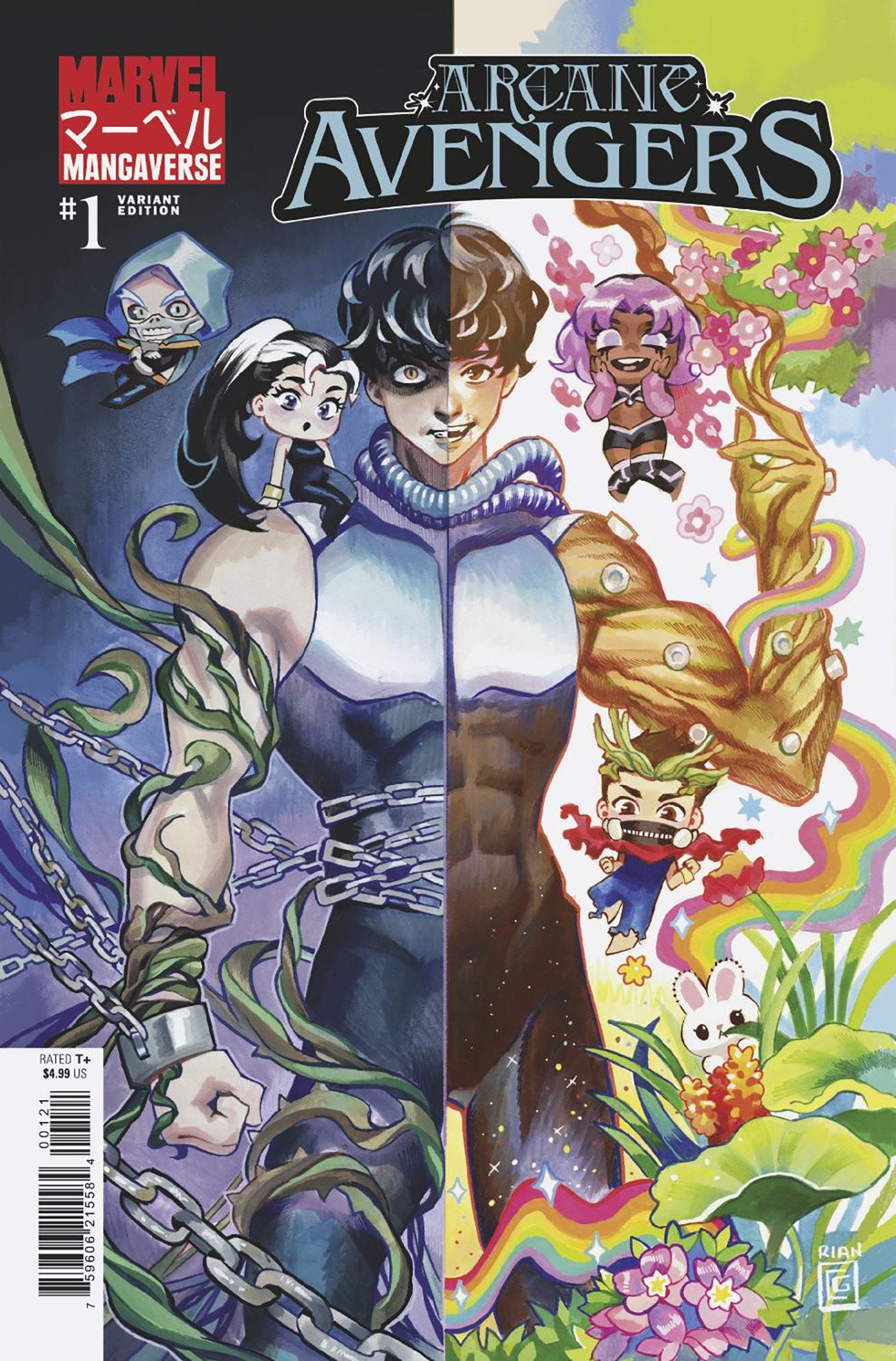 Marvel Mangaverse: Arcane Avengers #1 Rian Gonzales Variant