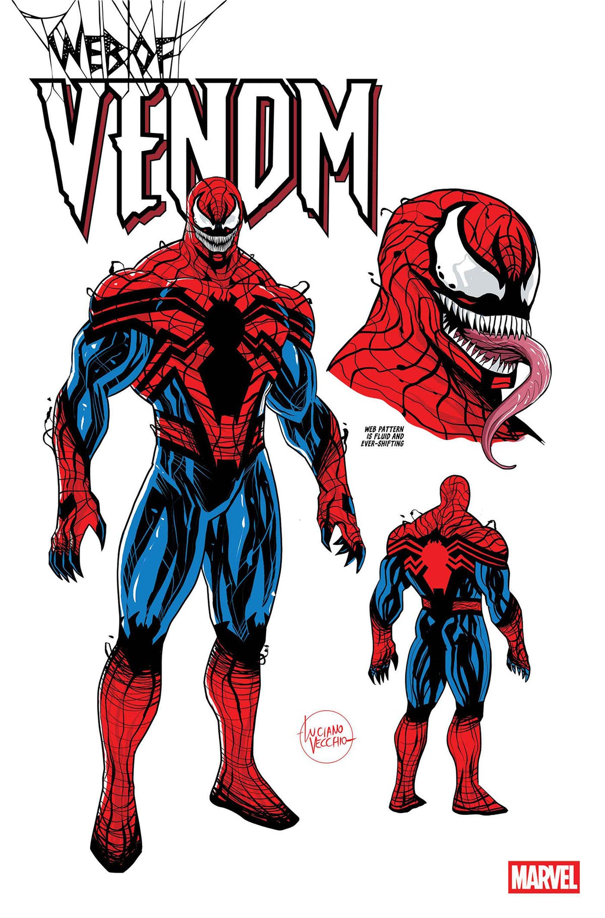 Web Of Venom #1 1:10 Luciano Vecchio Design Variant
