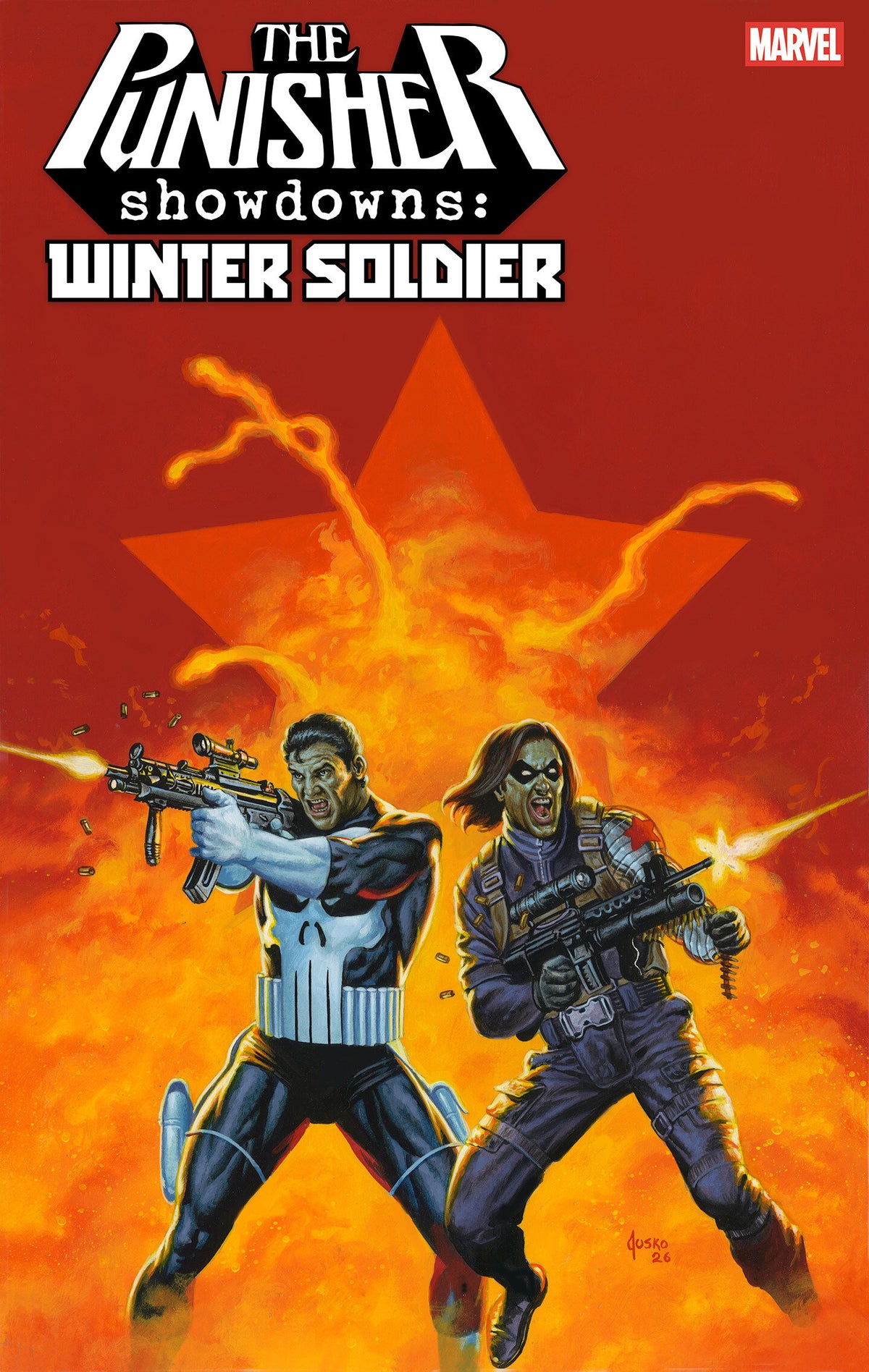 Punisher Showdowns: Winter Soldier #1 Cover B Joe Jusko Variant