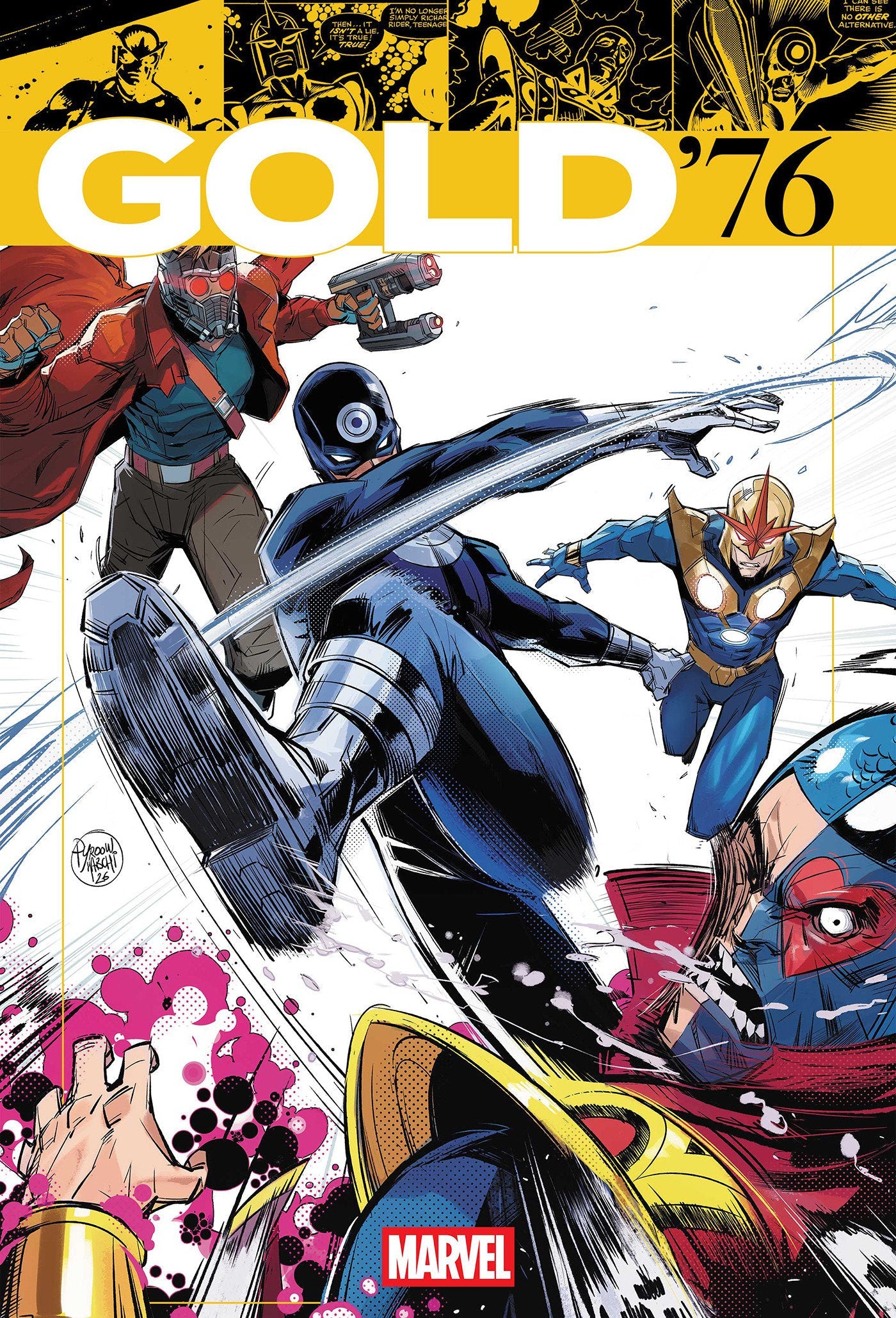 Marvel Gold '76 #1 Hicham Habchi Homage Variant