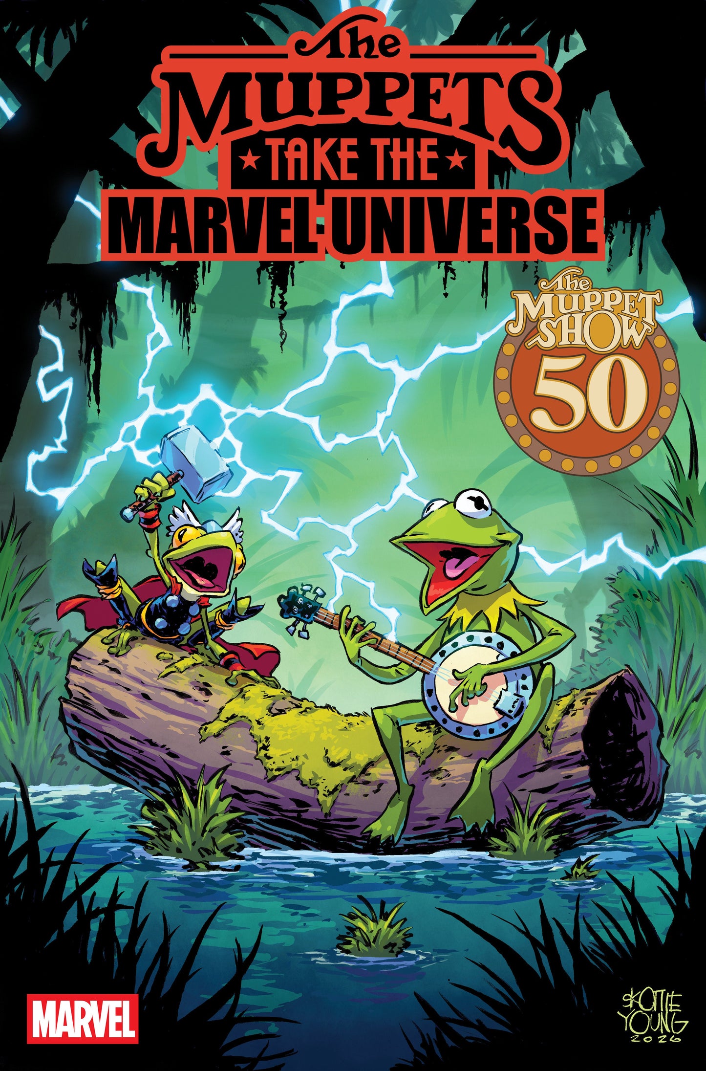 Muppets Take The Marvel Universe #1 Skottie Young Variant