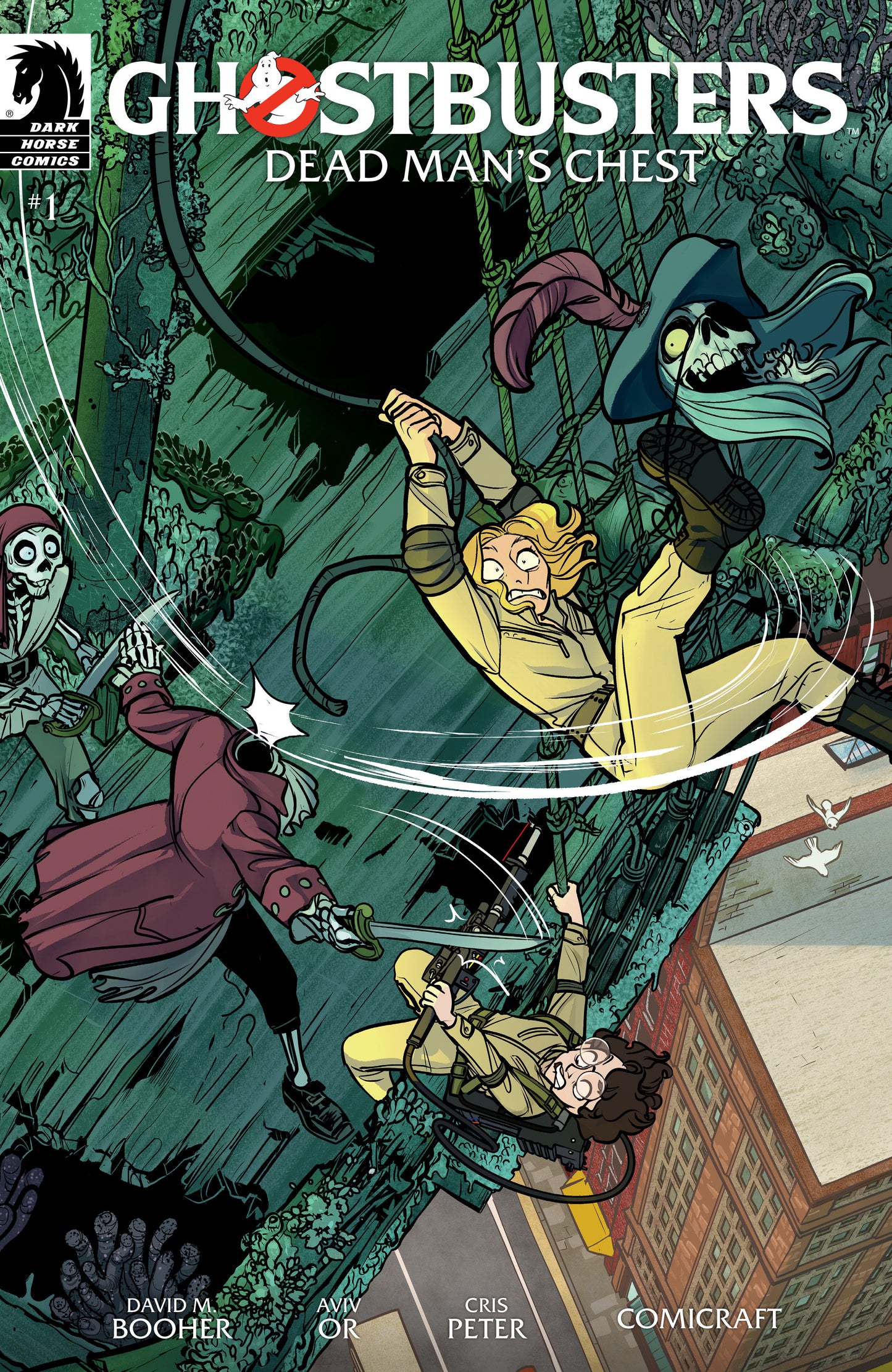 Ghostbusters: Dead Man'S Chest #1 (Cover B) (Max Sarin)