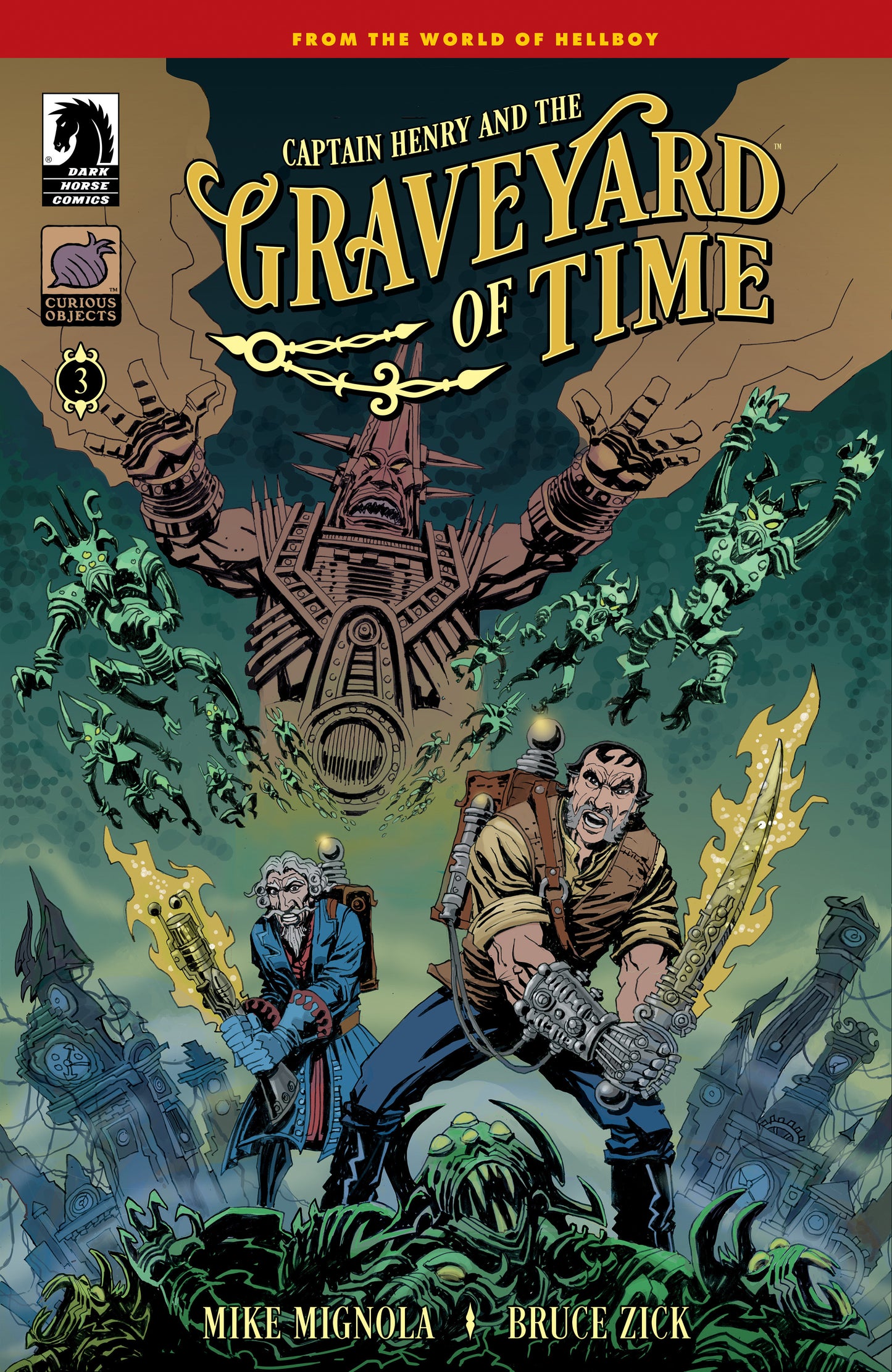Captain Henry And The Graveyard Of Time #3 (Cover A) (Bruce Zick)