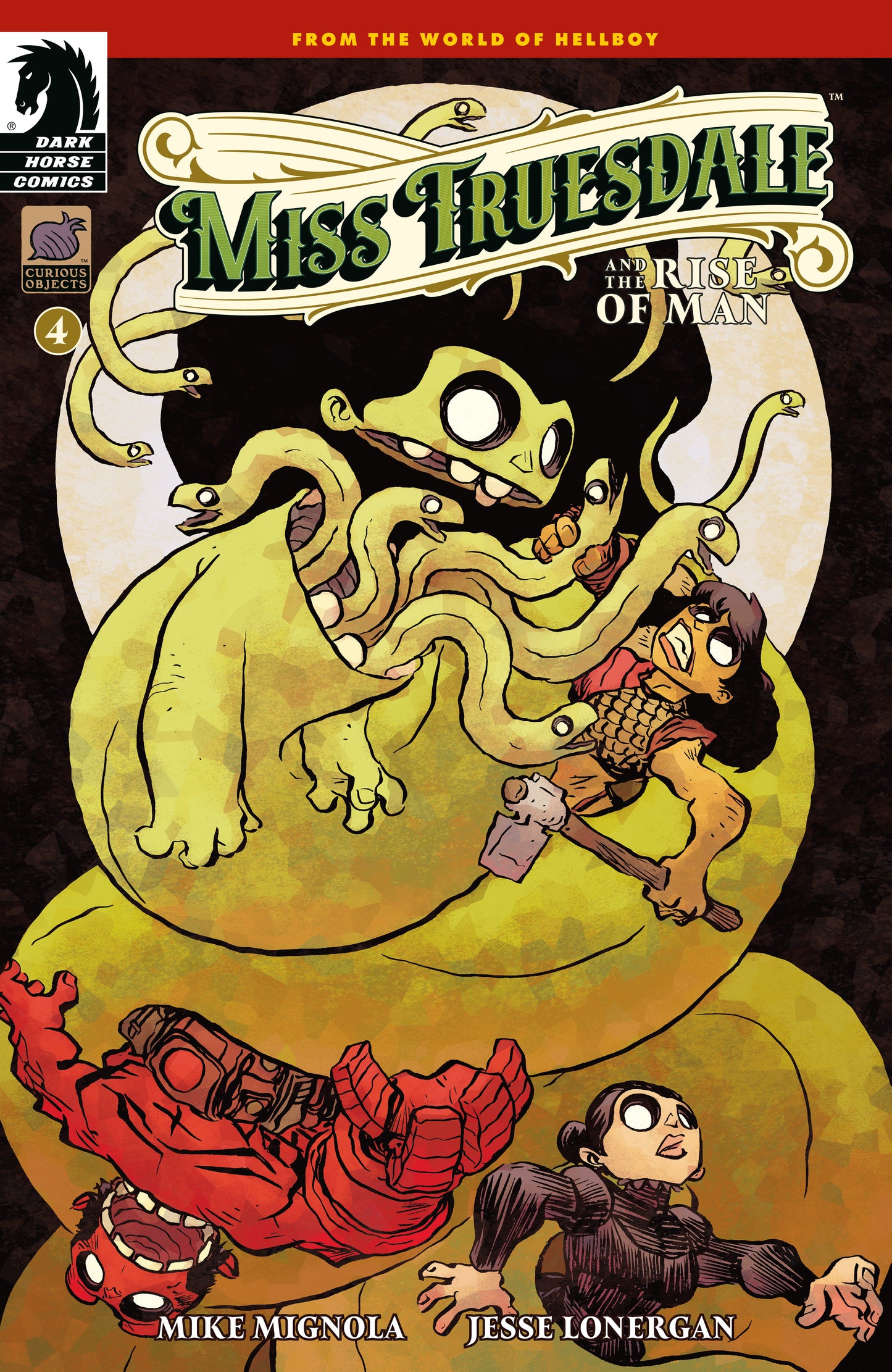Miss Truesdale And The Rise Of Man #4 (Cover B) (Jesse Lonergan)