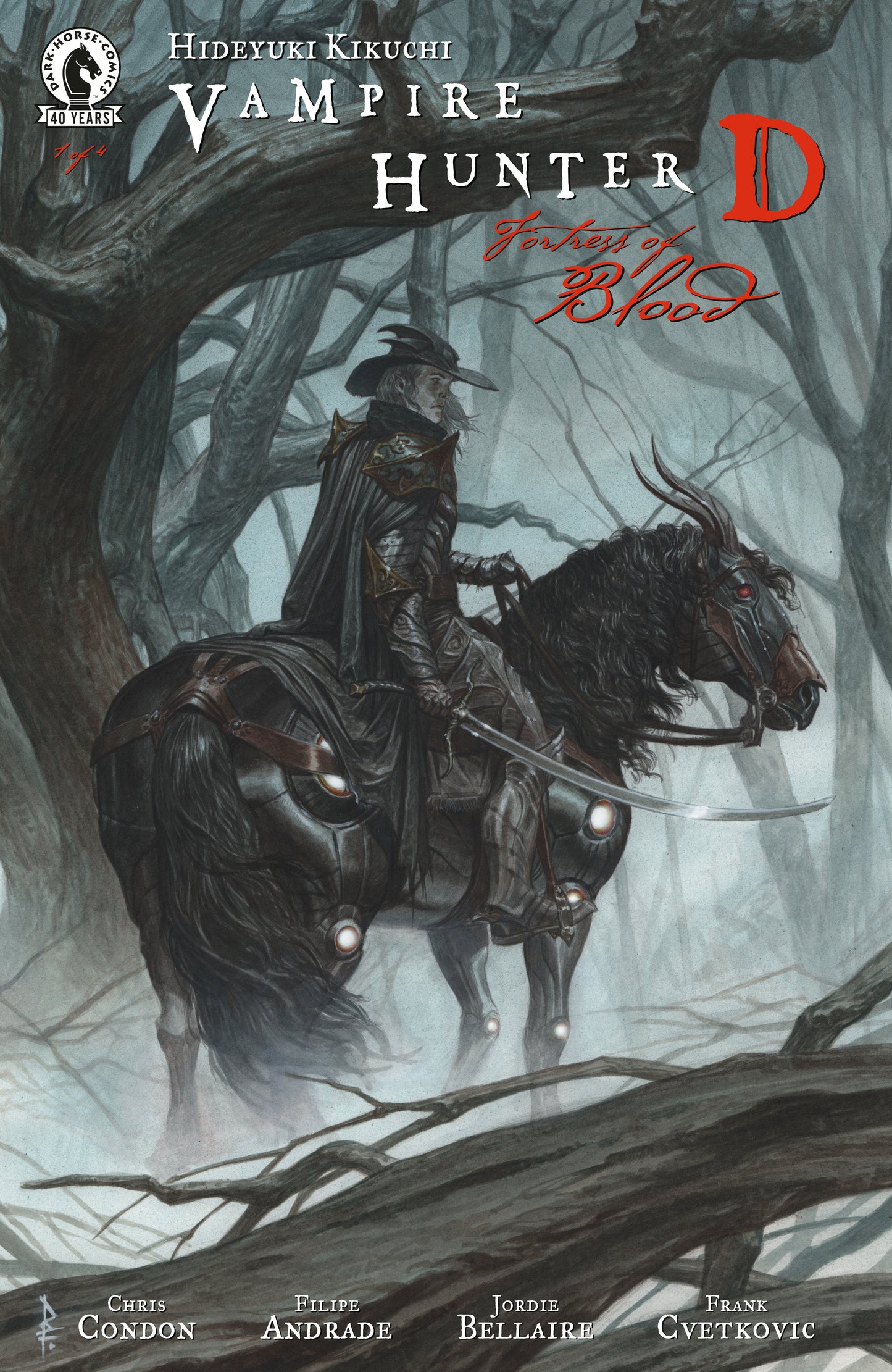 Vampire Hunter D: Fortress Of Blood #1 (Cover B) (Riccardo Federici)