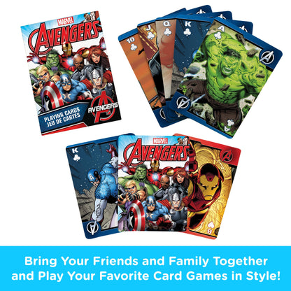 Marvel Avengers Comics Playing Cards