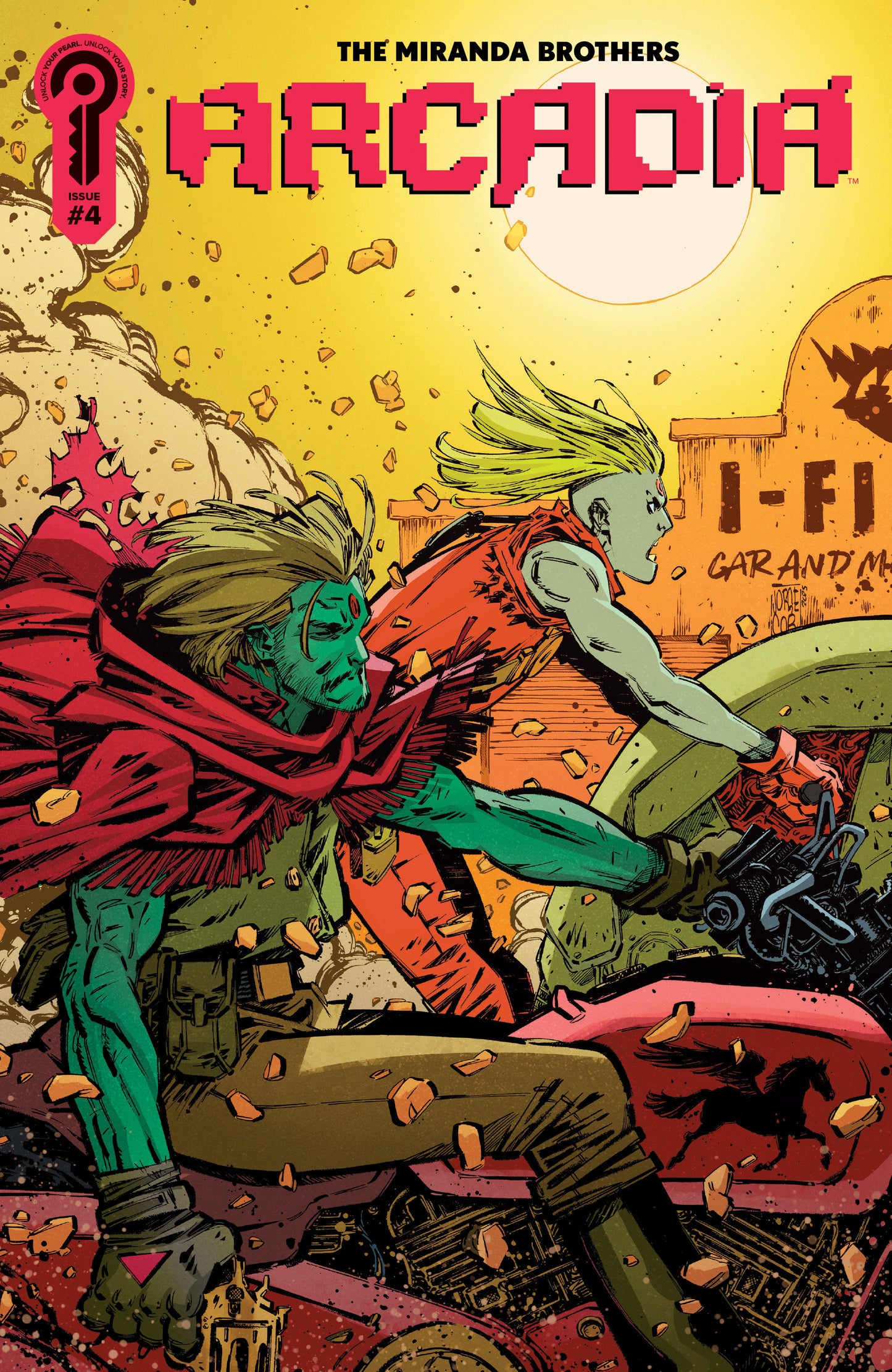 Arcadia #4 Cover B Jorge Corona