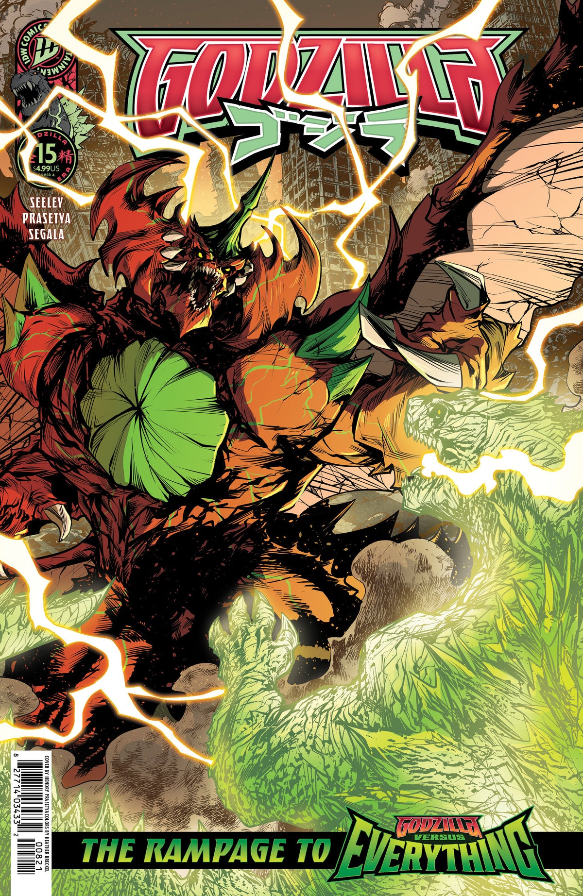 Godzilla [Kai Sei Era] #15 Cover A (Prasetya)