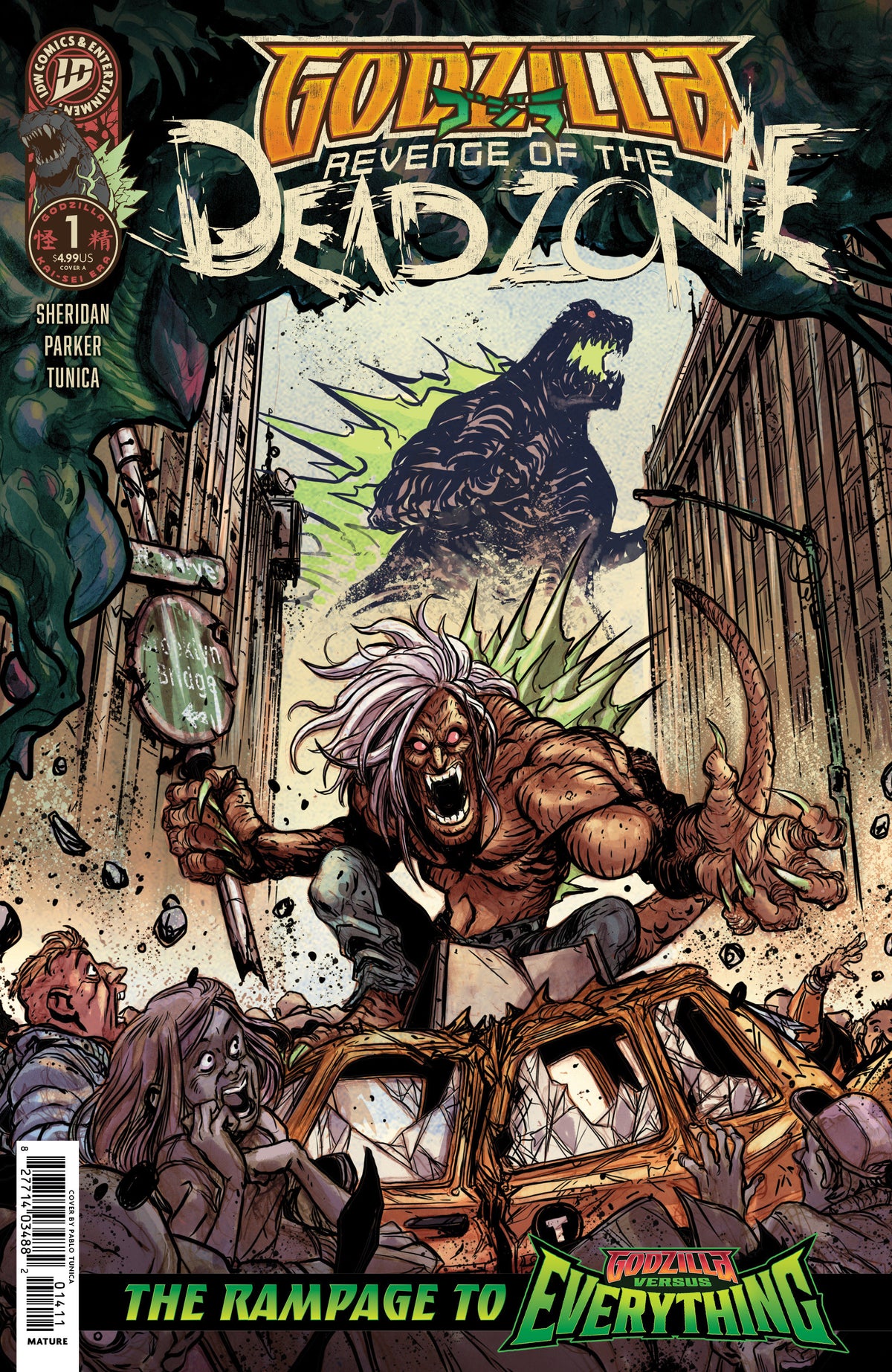 Godzilla: Revenge Of The Deadzone [Kai Sei Era] #1 Cover A (Tunica)