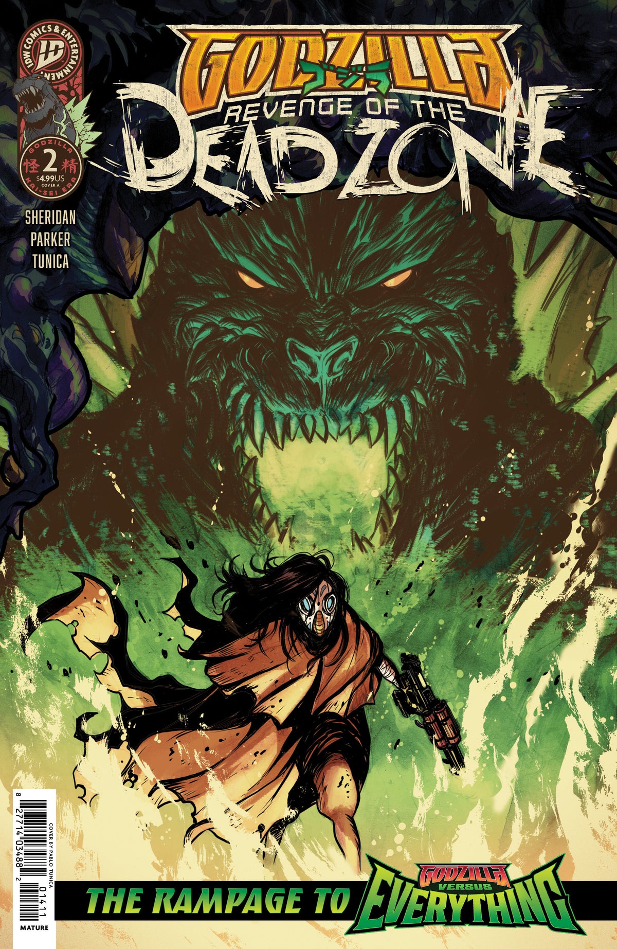 Godzilla: Revenge Of The Deadzone [Kai Sei Era] #2 Cover A (Tunica)