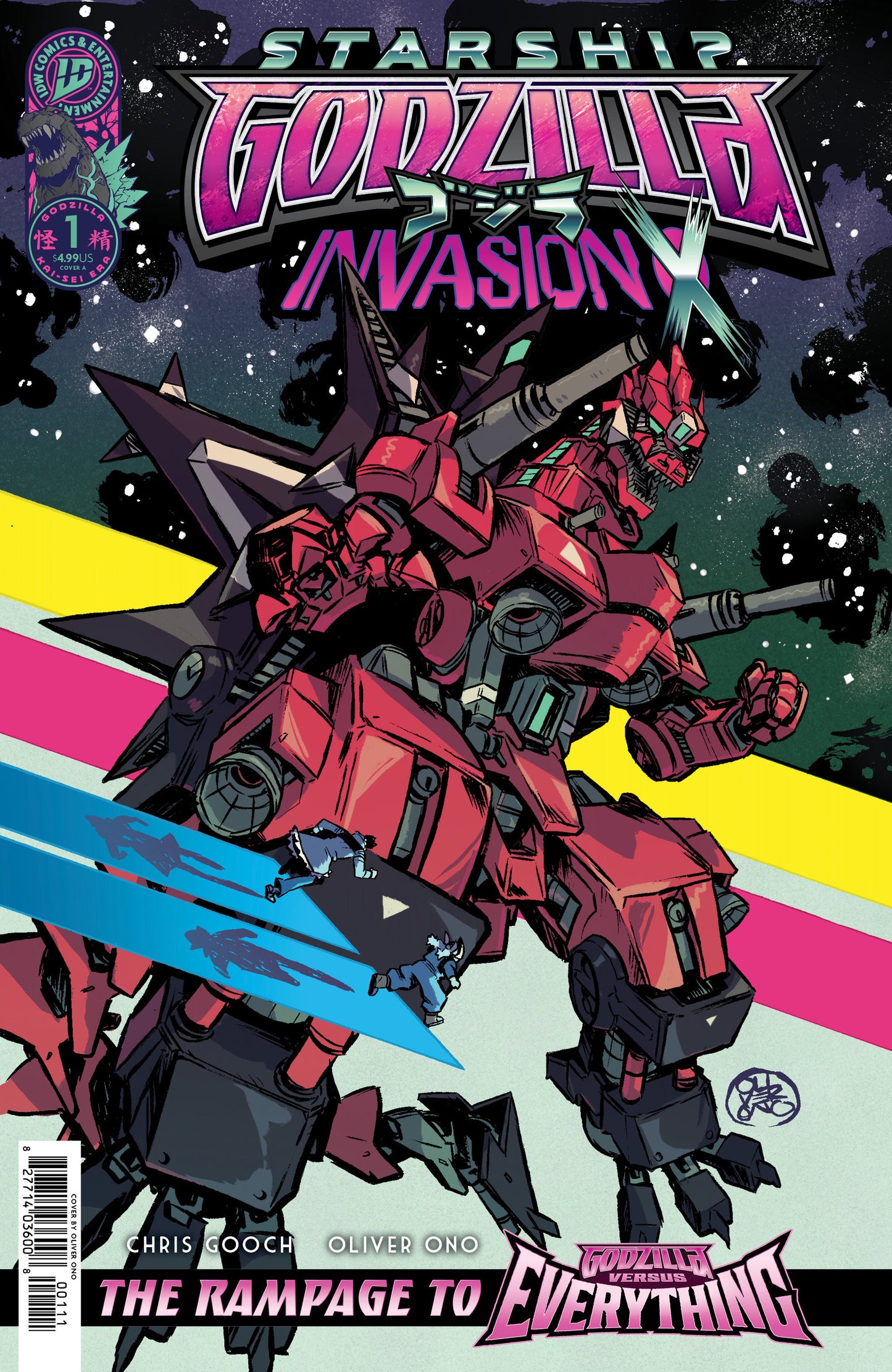 Starship Godzilla: Invasion X [Kai Sei Era] #1 Cover A (Ono)