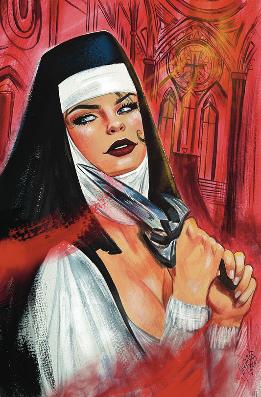 Marian Heretic #1 F 1 in 25 Variant Edition (Full Art, Vilchez)