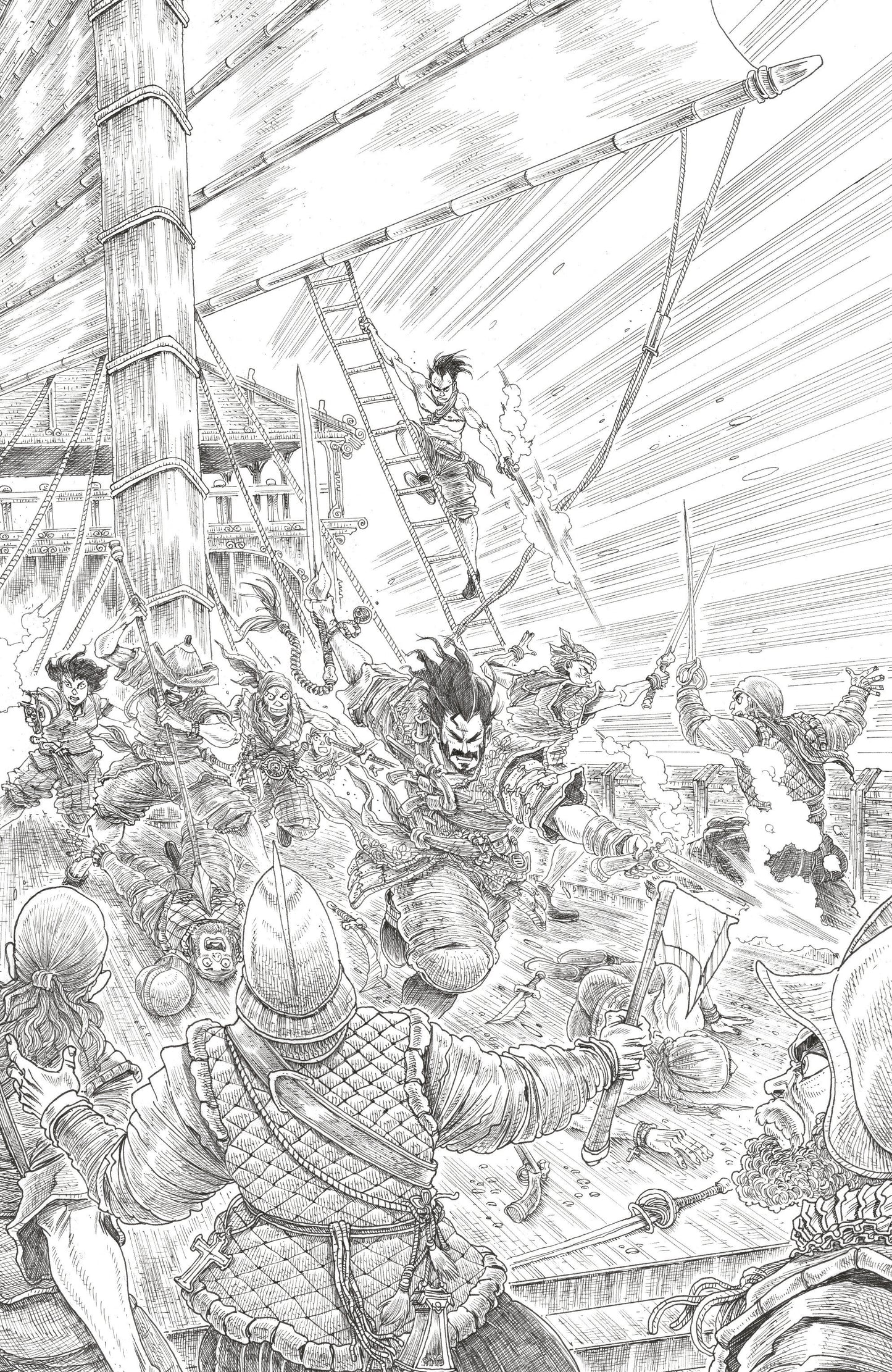 BRZRKR: The Bleeding Tide #1 H 1 in 25 Variant Edition (Full Art, Stokoe)