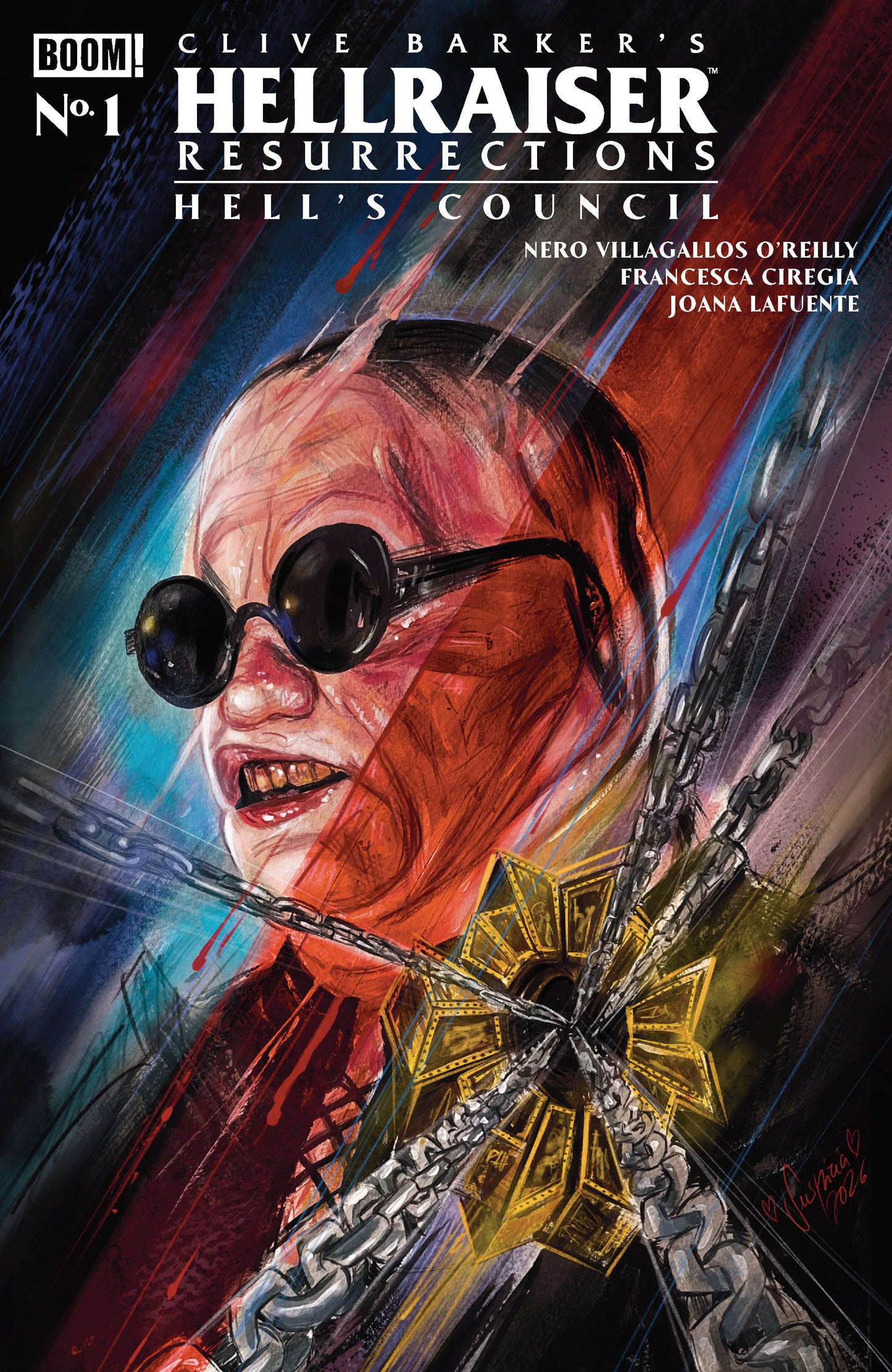 Hellraiser: Resurrections   Hell's Council #1 A Main (Dressed, Vilchez)