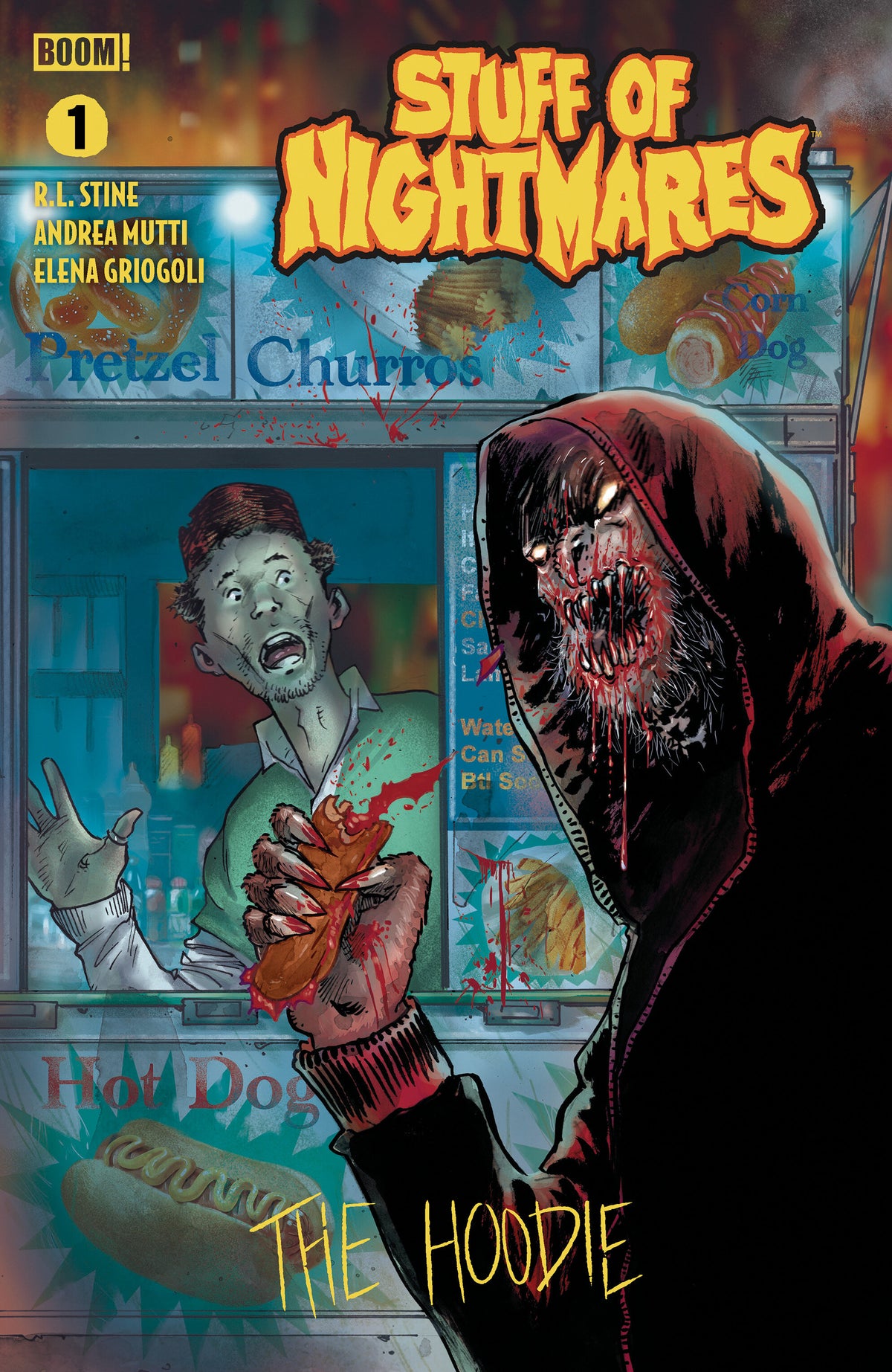 Stuff Of Nightmares: The Hoodie #1 B Variant (Dressed, Mutti)