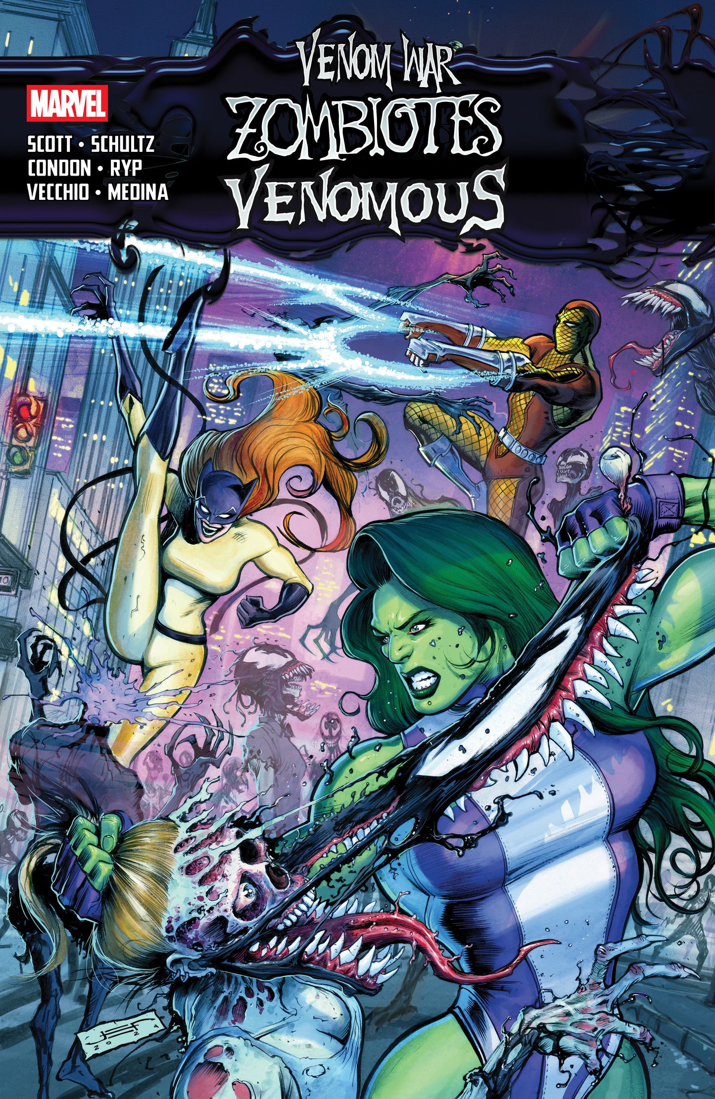 Venom War: Zombiotes/Venomous TPB