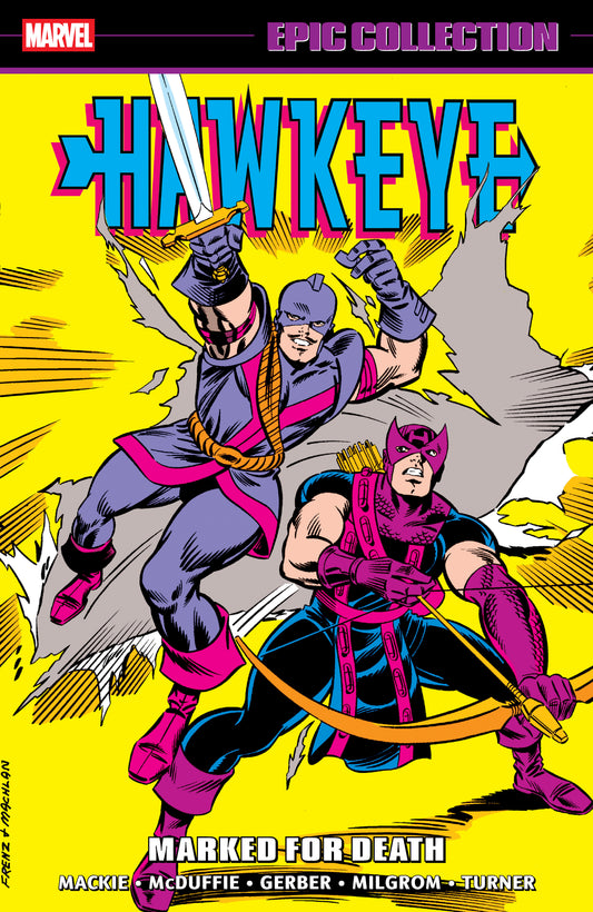 Hawkeye Epic Collection: Marked For Death TPB