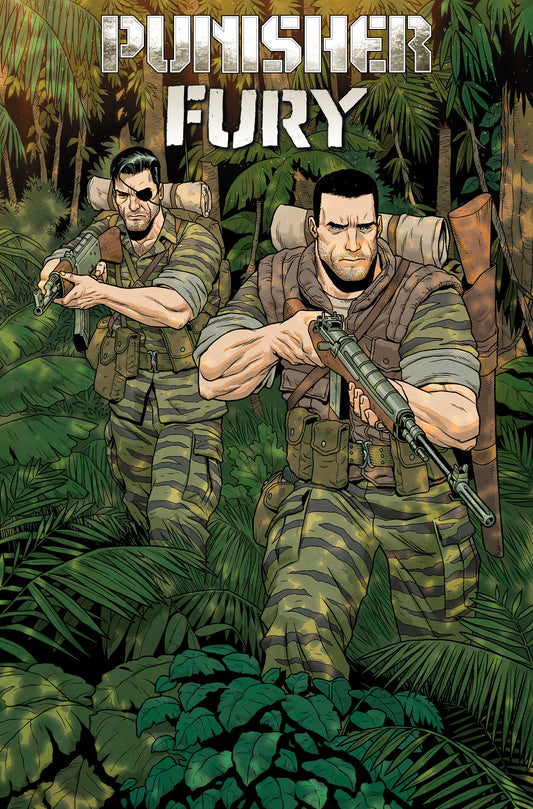 Punisher & Fury Max By Garth Ennis Omnibus Variant Jacen Burrows Cover [Direct Market Only]
