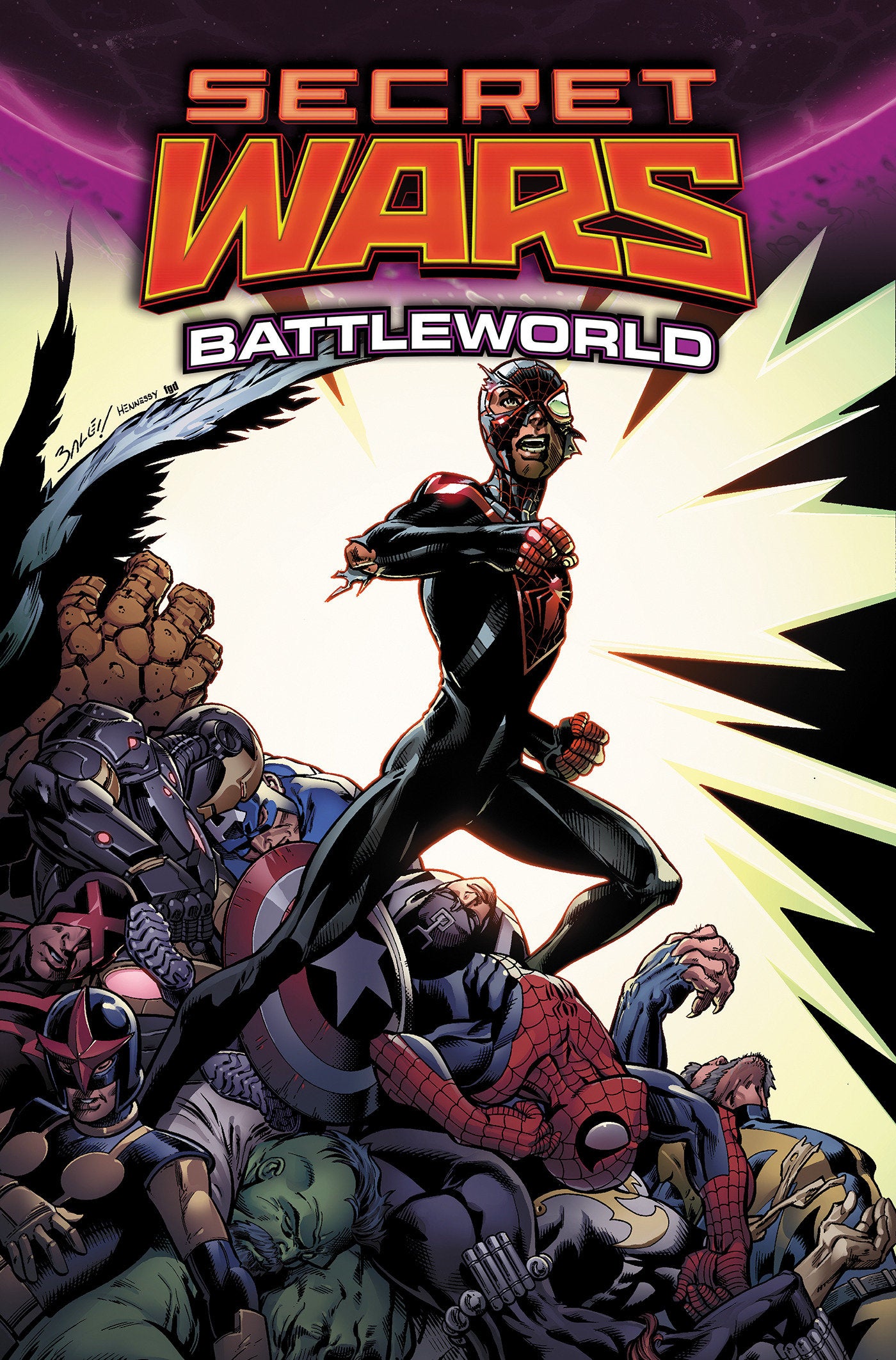 Secret Wars: Battleworld Omnibus Volume. 4 Mark Bagley Cover