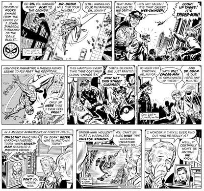 The Amazing Spider-Man Classic Newspaper Comics - 1977