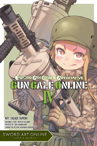 SWORD ART ONLINE ALTERNATIVE GUN GALE GN VOL 04