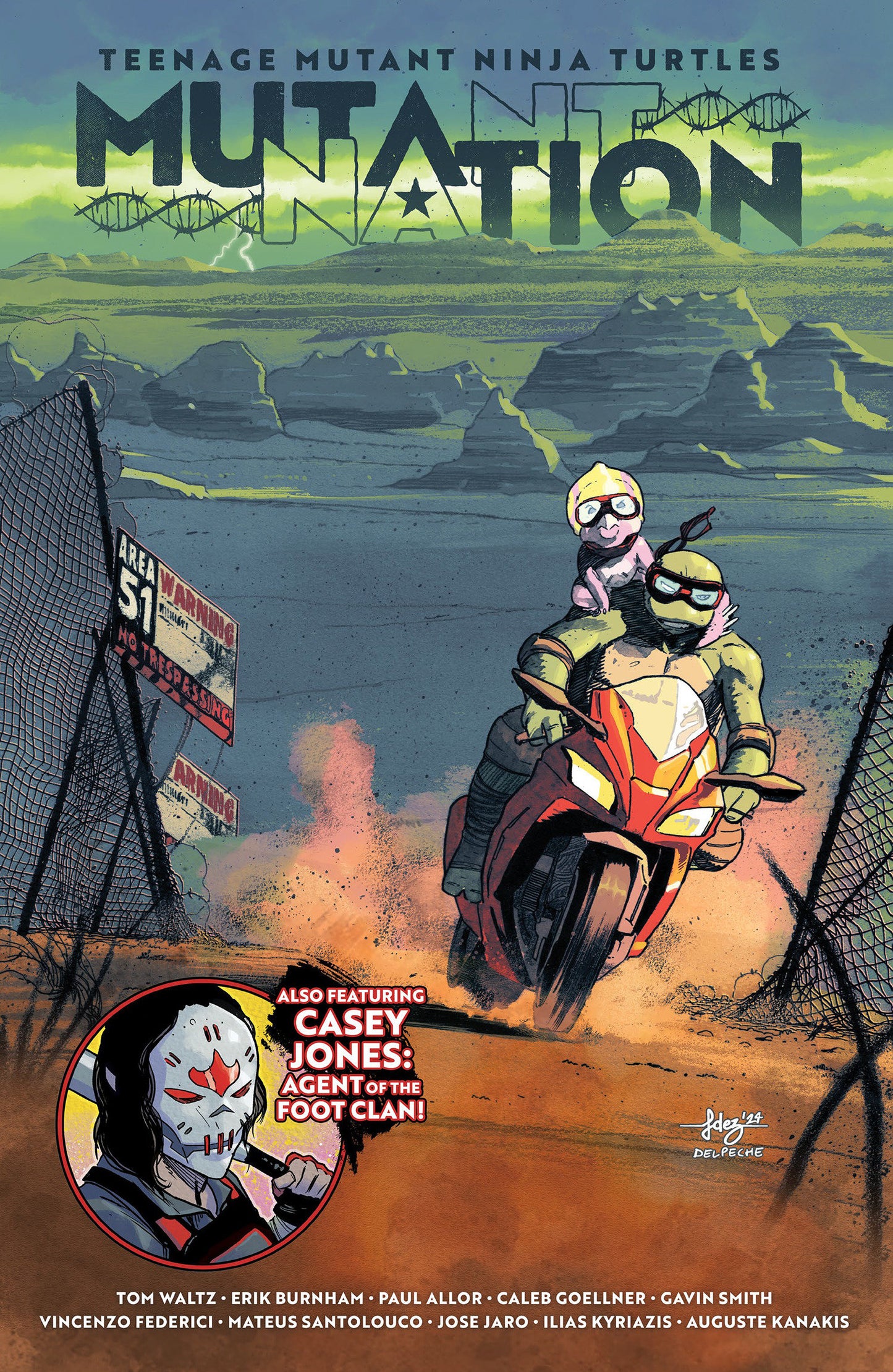 Teenage Mutant Ninja Turtles: Mutant Nation, Volume. 1 TPB