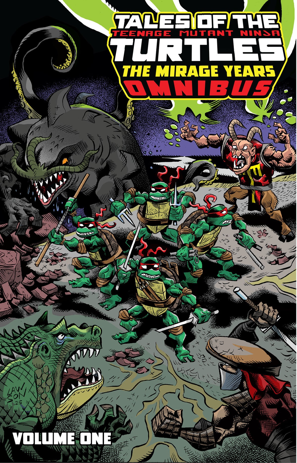 Tales Of The Teenage Mutant Ninja Turtles: The Mirage Years Omnibus, Volume. 1