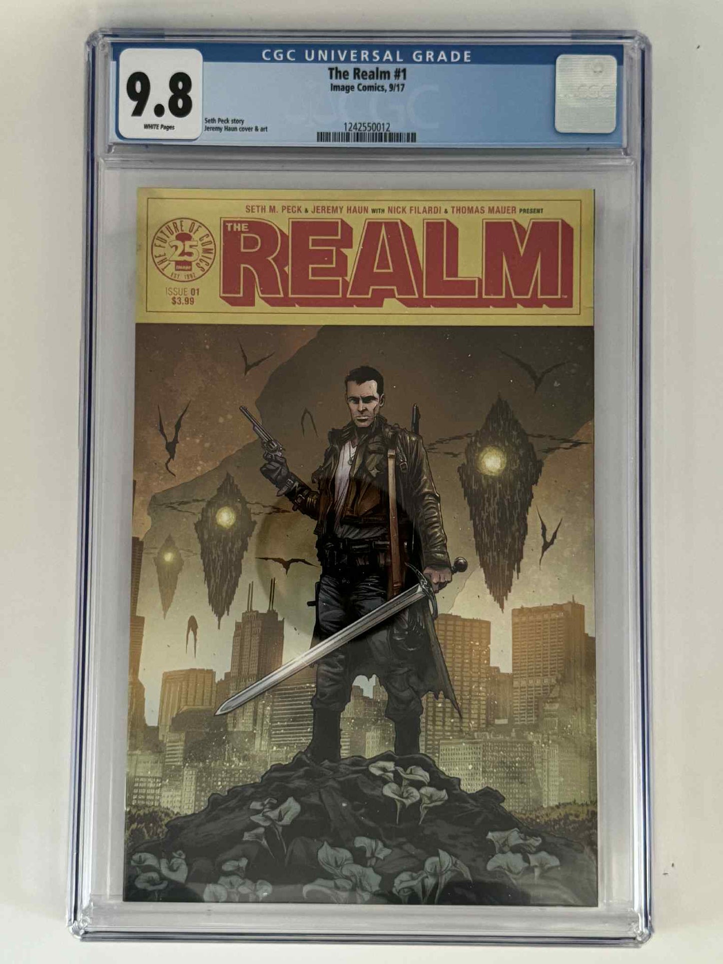 The Realm #1 CGC 9.8 Blue Label Haun Exclusive Var