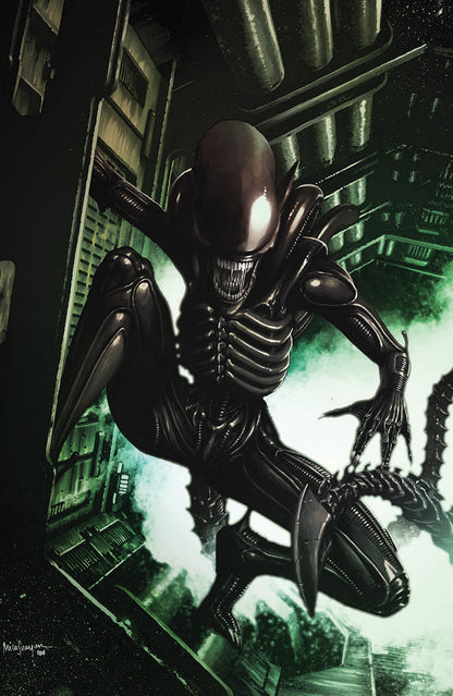 ALIEN #4 UNKNOWN COMICS MICO SUAYAN EXCLUSIVE VIRGIN VAR (06/16/2021)