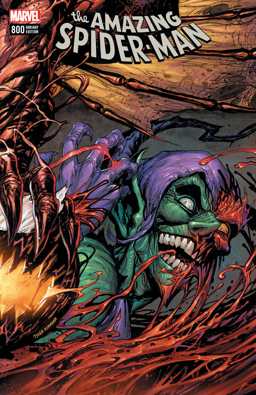 [4 PACK] AMAZING SPIDER-MAN #797, #798, #799, #800 UNKNOWN COMICS CONNECTING COVERS KIRKHAM 2018