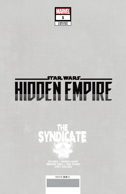 STAR WARS: HIDDEN EMPIRE #1 E.M. GIST EXCLUSIVE VAR (11/30/2022)