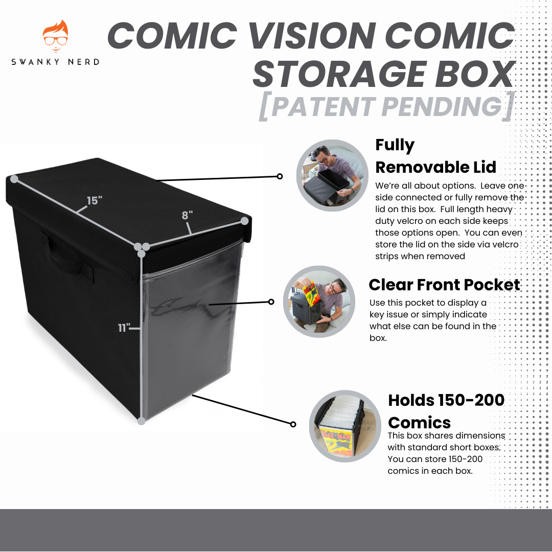 Comic Vision Comic Book Storage Box – The Multiverse