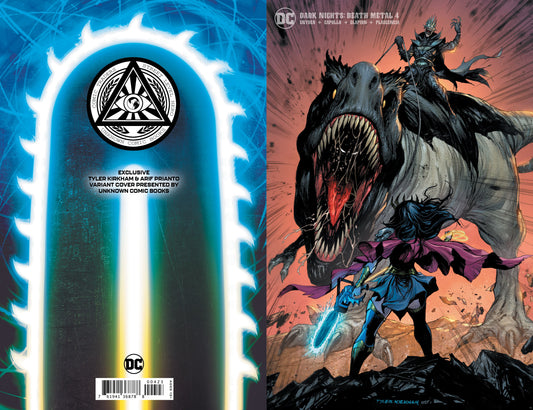Dark Nights Death Metal #4 (Of 7) Unknown Comics Tyler Kirkham Exclusive Minimal Var (10/14/2020)
