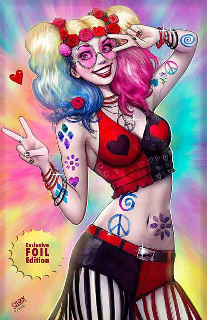 [FOIL] HARLEY QUINN #53 NATHAN SZERDY EXCLUSIVE NYCC VIRGIN VAR 10/2025