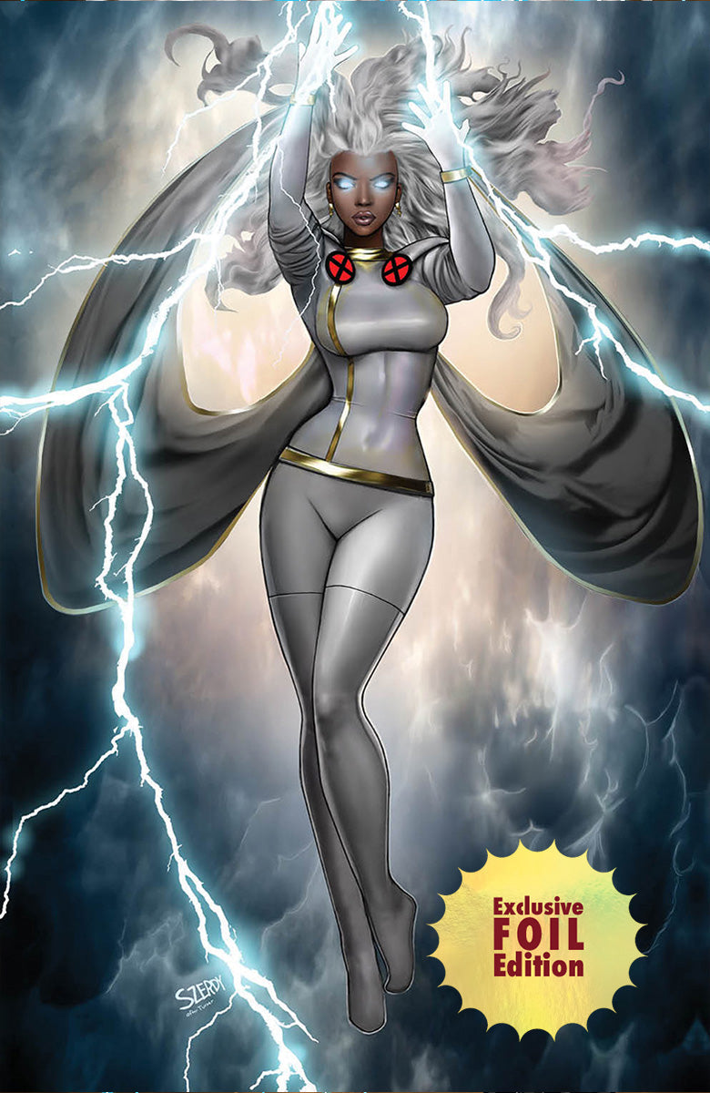 [Signed by Nathan Szerdy] [FOIL] STORM #1 UNKNOWN COMICS NATHAN SZERDY EXCLUSIVE VIRGIN CONVENTION VAR IN STOCK