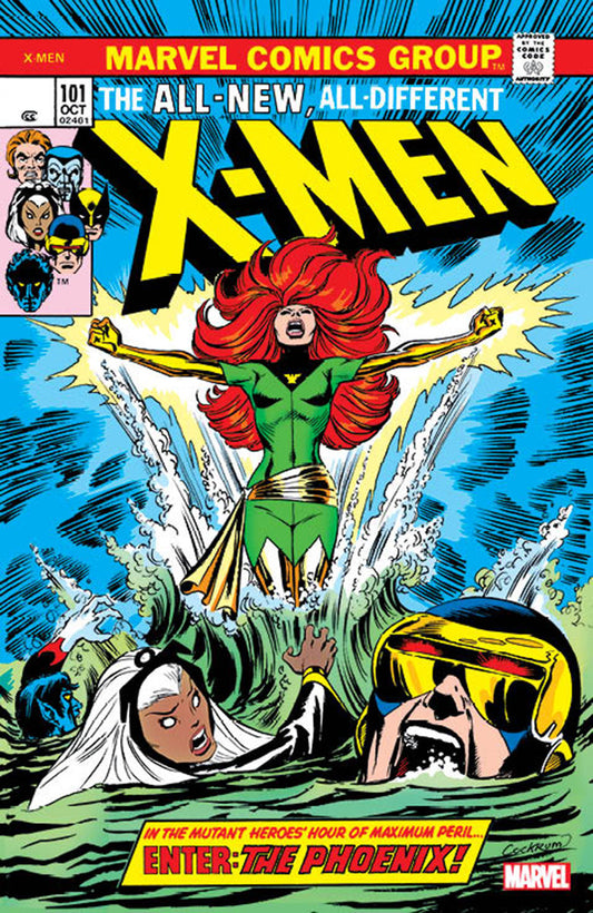 [FOIL] X-MEN #101 FACSIMILE EDITION UNKNOWN COMICS DAVE COCKRUM EXCLUSIVE VAR (09/27/2023)