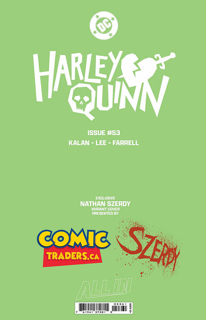 HARLEY QUINN #53 NATHAN SZERDY EXCLUSIVE VAR [09/03/2025]