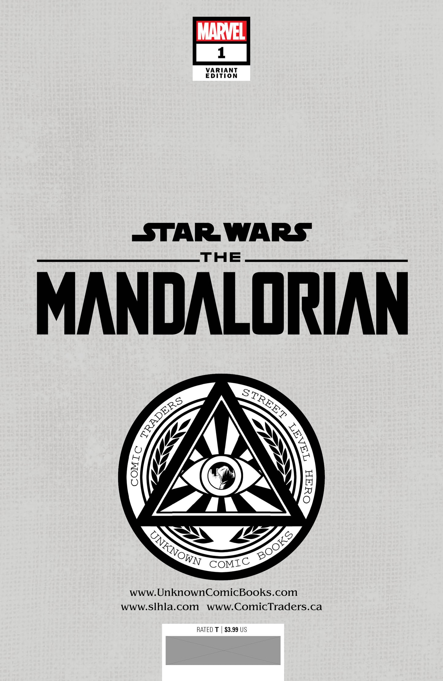 STAR WARS: THE MANDALORIAN #1 UNKNOWN COMICS TYLER KIRKHAM EXCLUSIVE VAR (07/06/2022)