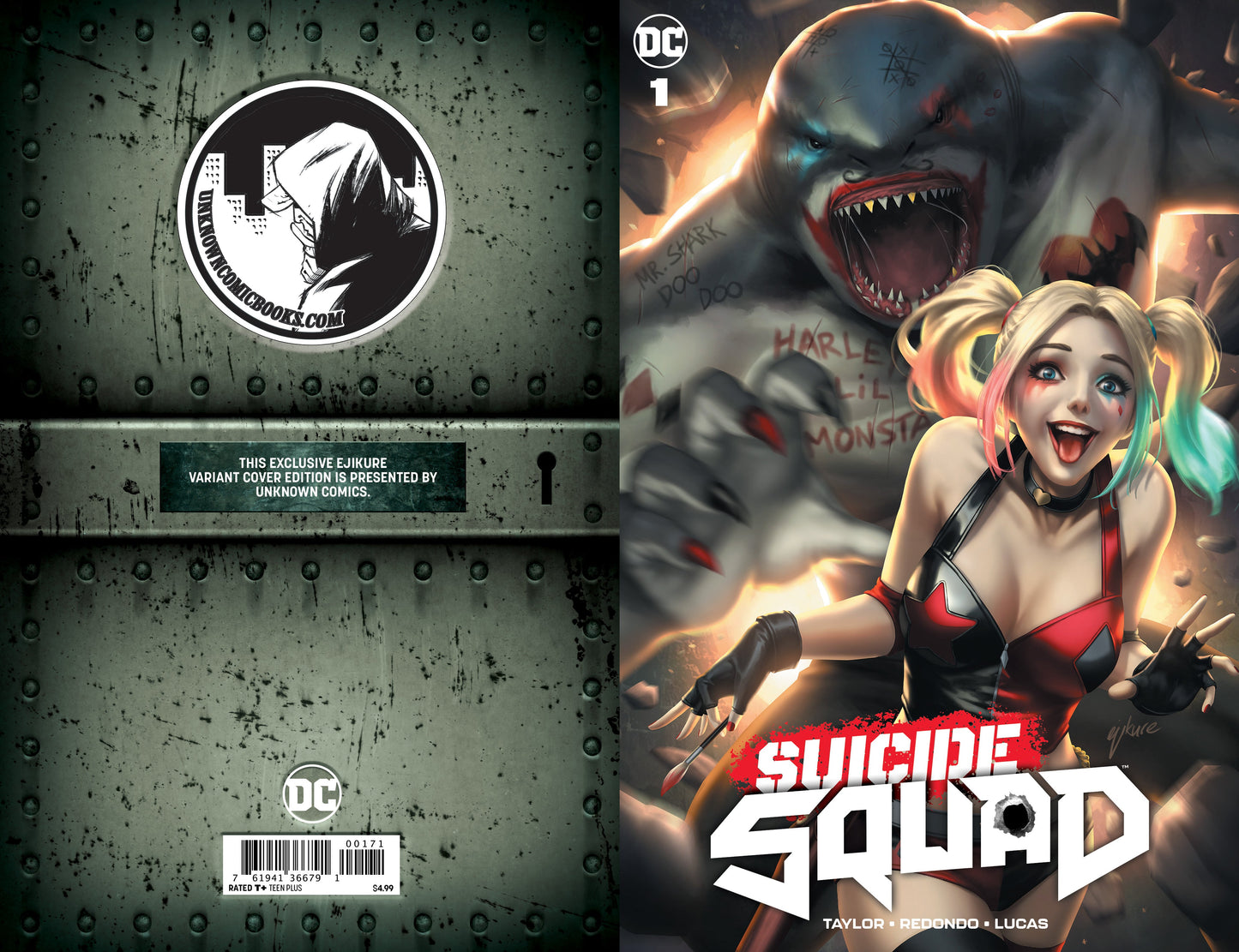 SUICIDE SQUAD #1  UNKNOWN COMICS EJIKURE EXCLUSIVE VAR (12/18/2019)