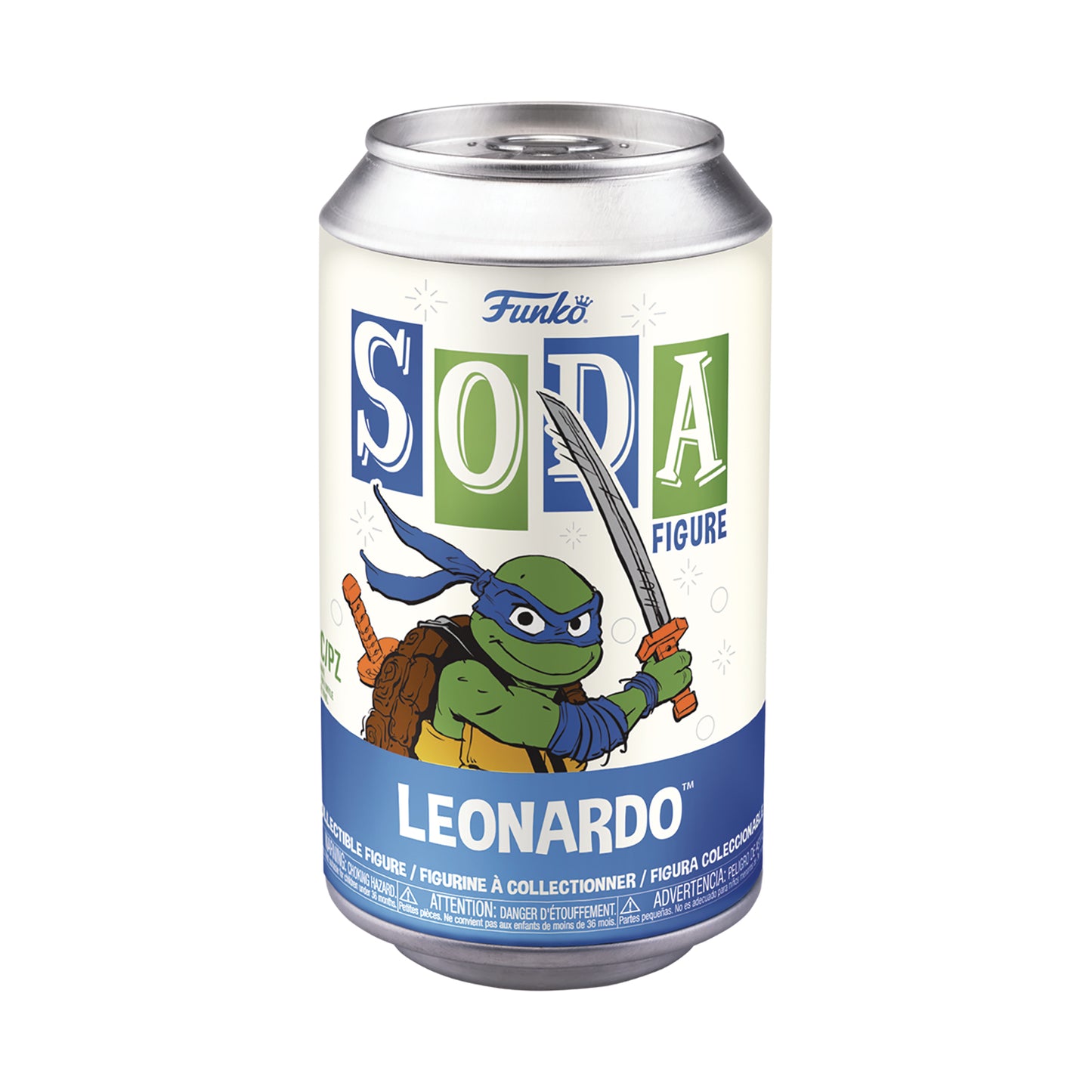 Vinyl Soda Teenage Mutant Ninja Turtles Soda Leonardo with Ch Vinyl Figure