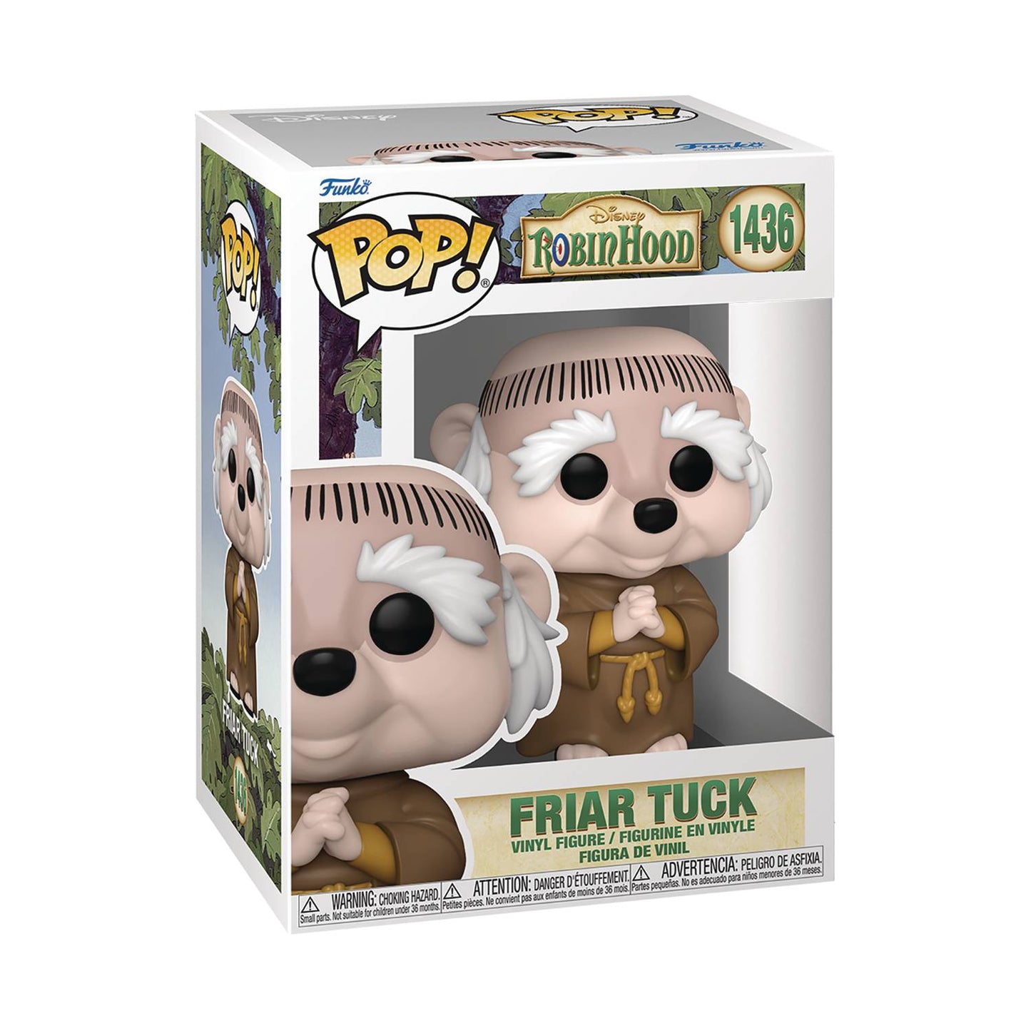 Pop Disney Robin Hood Friar Tuck Vinyl Figure