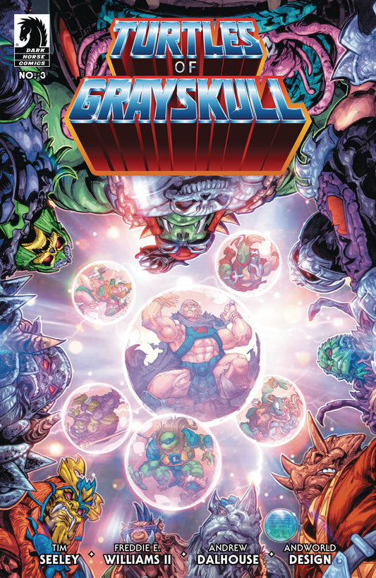 MASTERS OF UNIVERSE TMNT TURTLES OF GRAYSKULL #3 CVR A WILLI