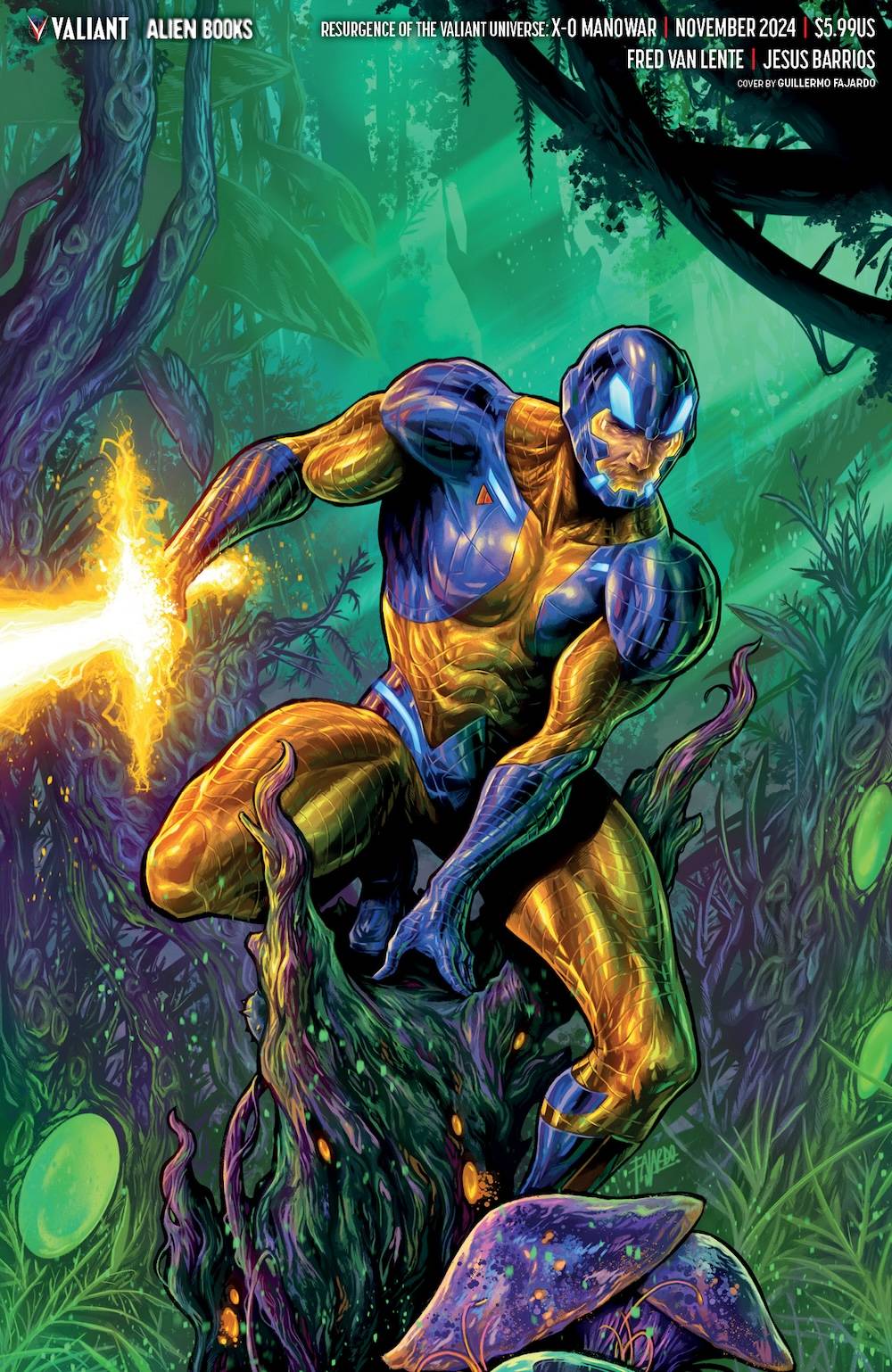 Resurgence X-O Manowar One Shot Cover D Fajardo Virgin