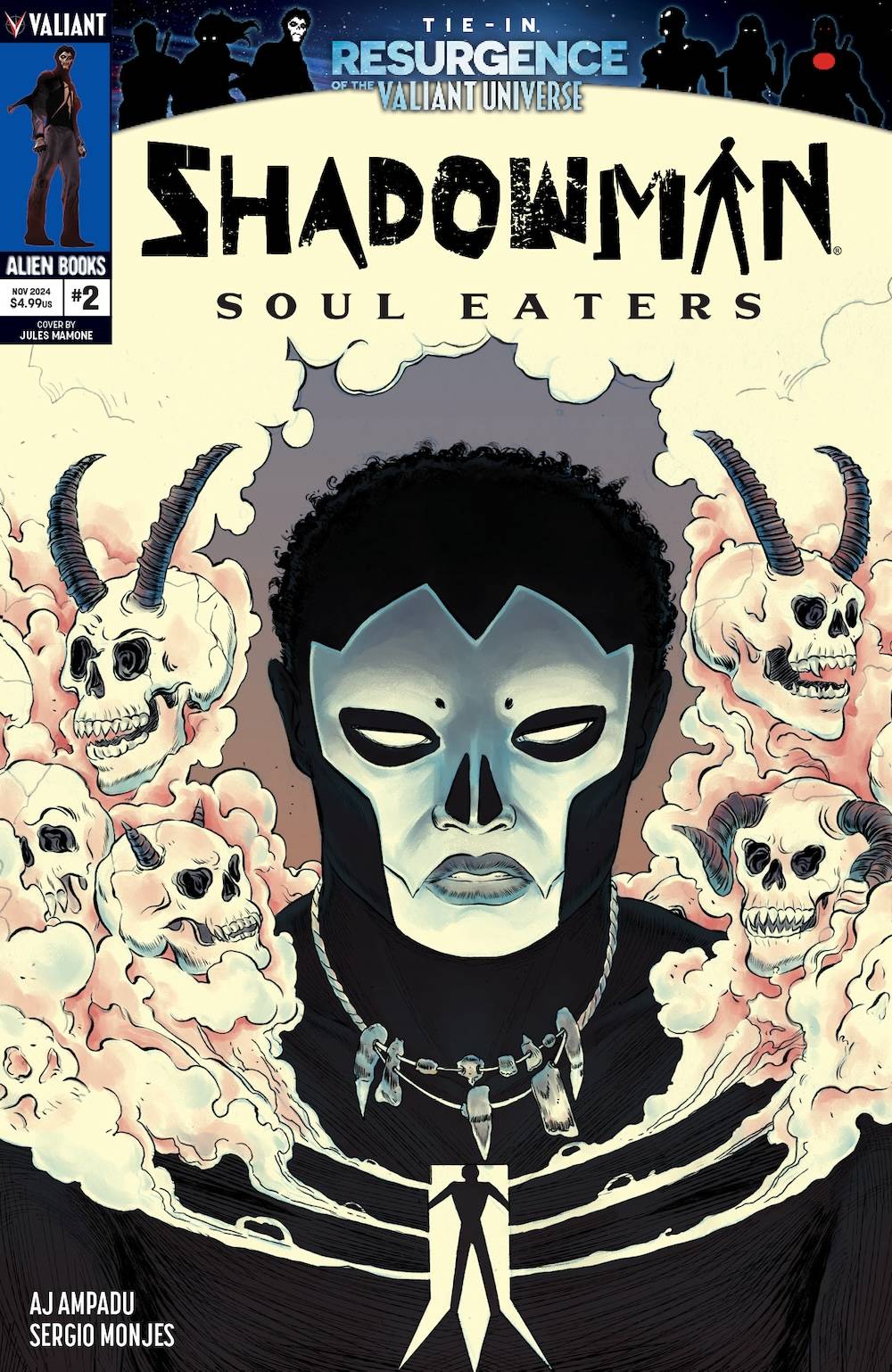 Shadowman Soul Eaters #2 (Of 4) Cover B Mamone