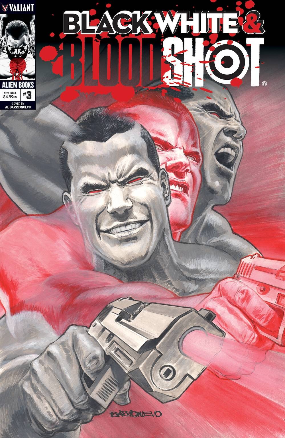 Black White & Bloodshot #3 (Of 4) Cover C Barrionuevo (Mature)