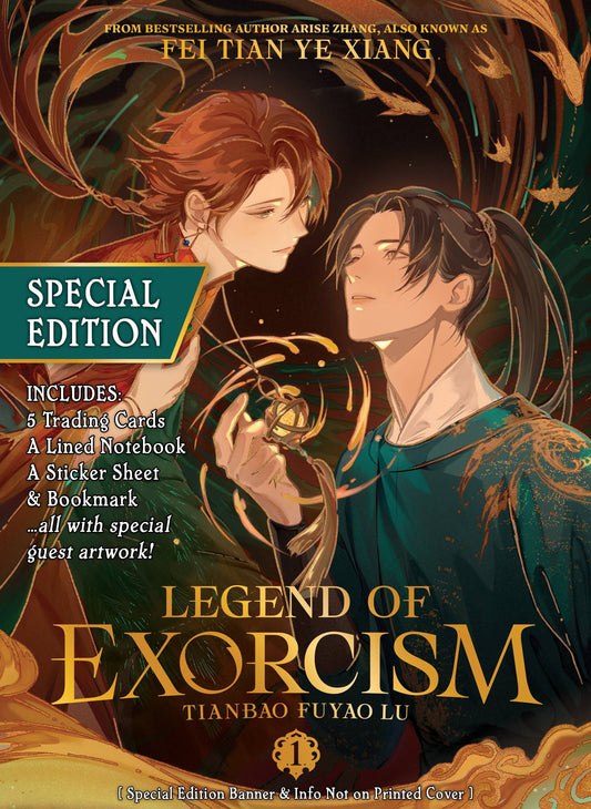 LEGEND OF EXORCISM SC NOVEL VOL 01 LTD ED (MR) (C: 0-1-2)